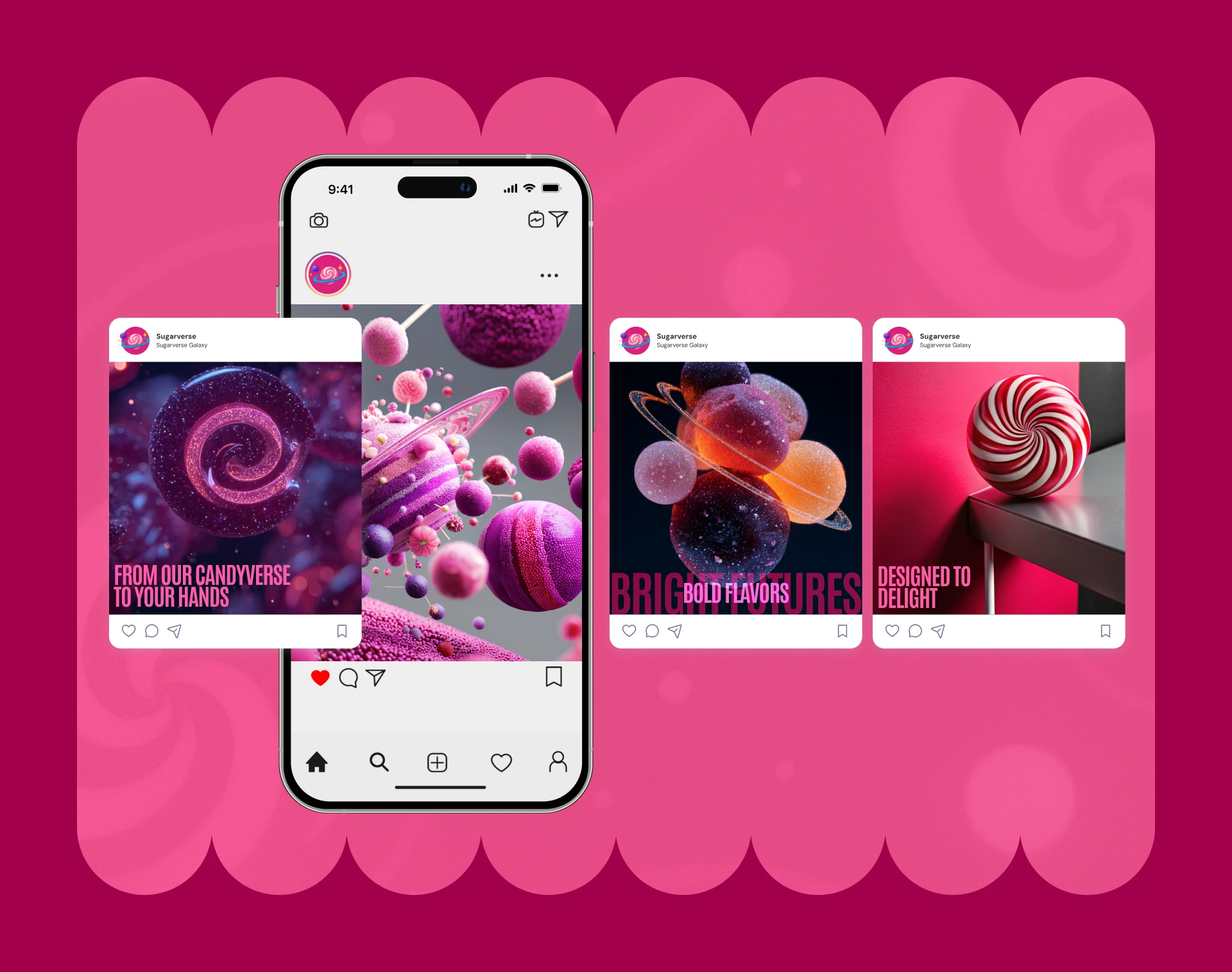 SUGARVERSE | E-commerce — Изображение №11 — Брендинг, Иллюстрация на Dprofile