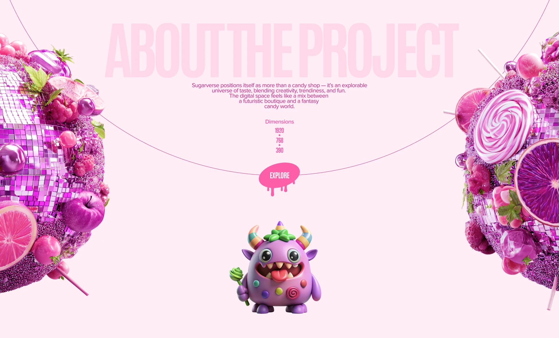 SUGARVERSE | E-commerce — Изображение №2 — Брендинг, Иллюстрация на Dprofile