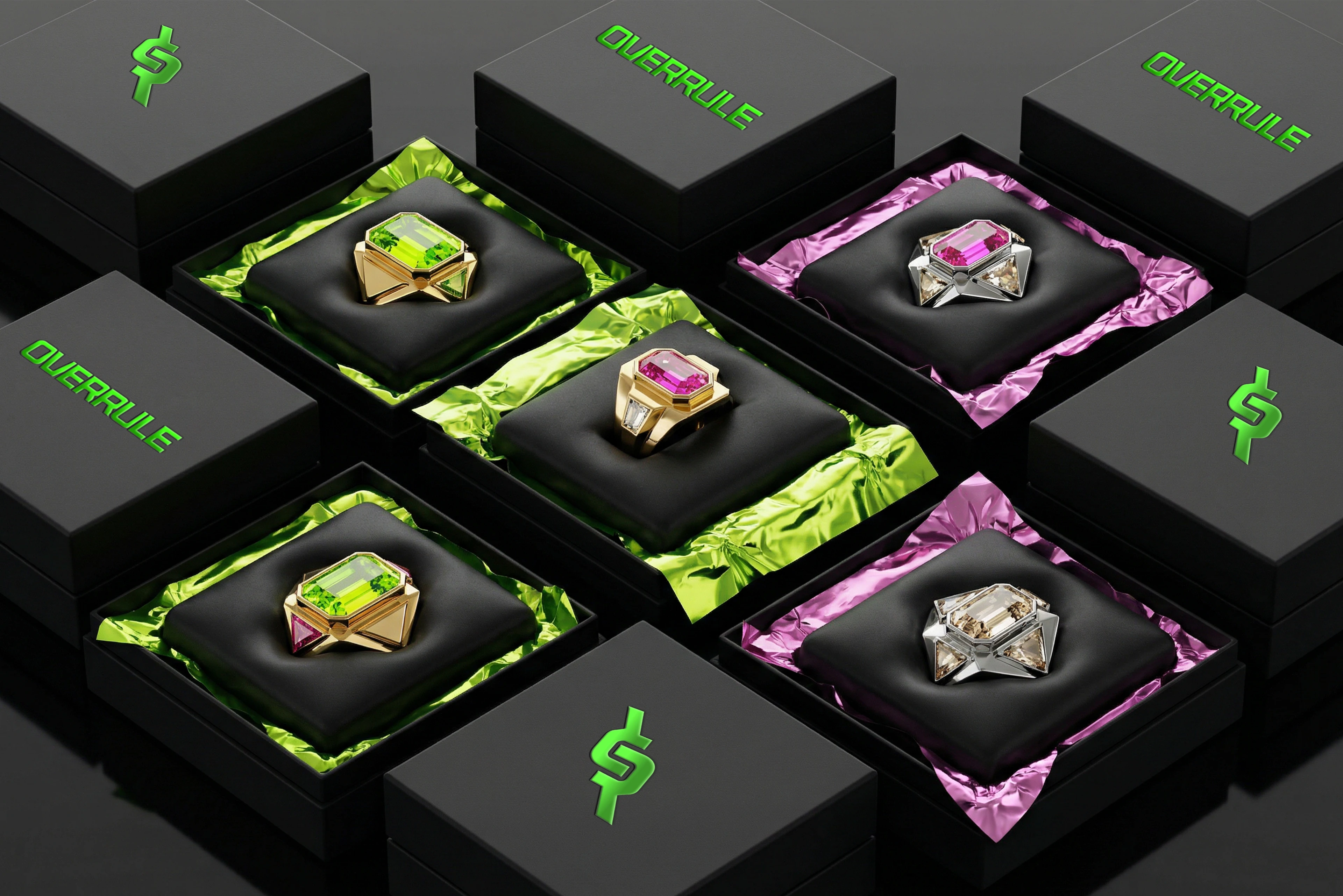 OVERRULE: Brand Identity for a Jewelry Manifesto — Изображение №8 — Брендинг на Dprofile