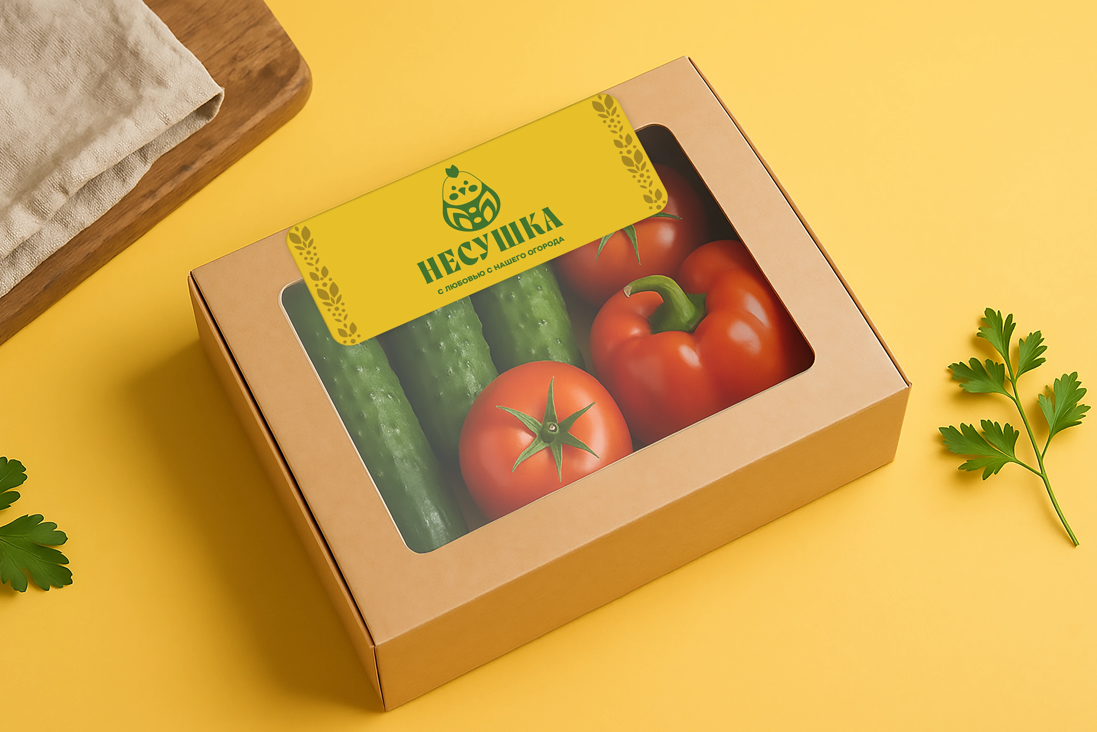 Несушка — фирменный стиль фермерской доставки — Изображение №5 — Брендинг, Графика на Dprofile