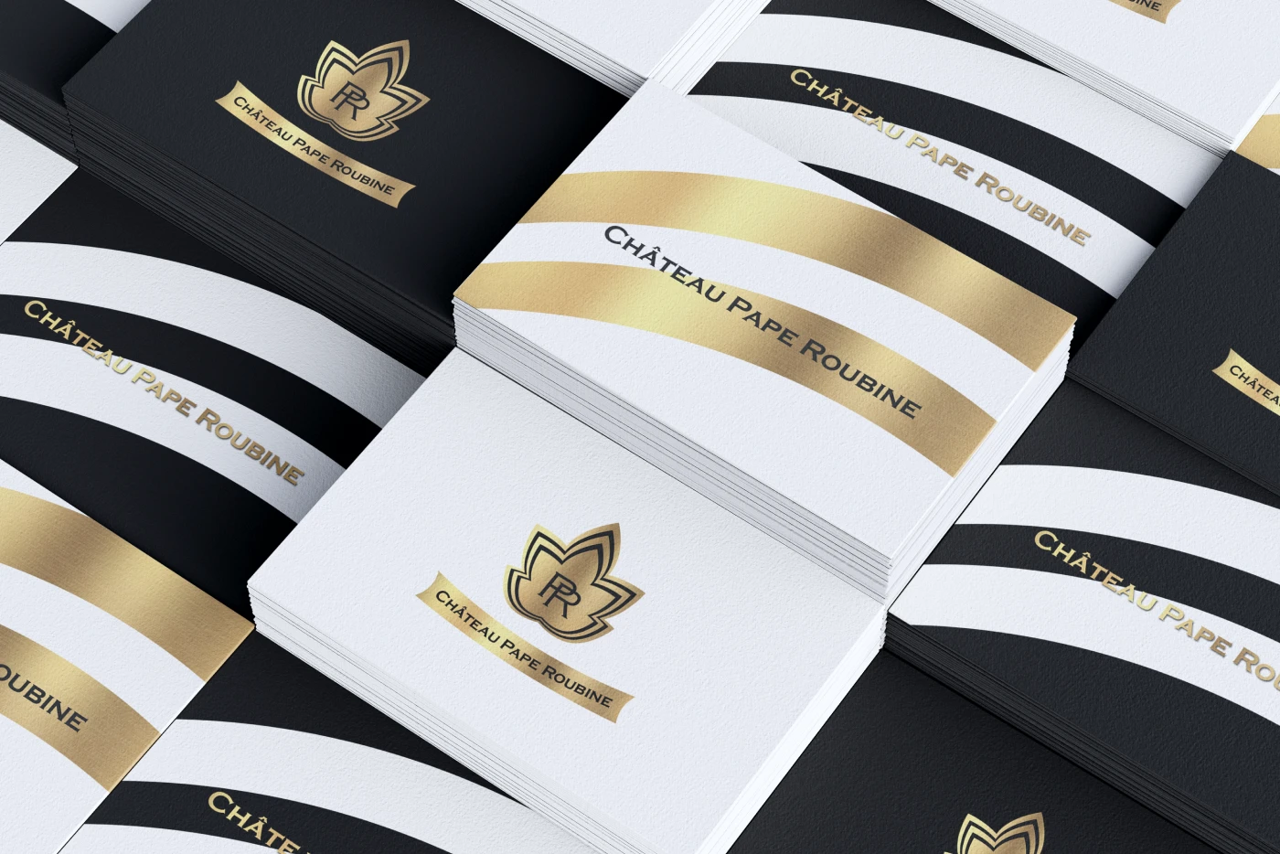 Винный дом Chateau pape Roubine. Фирменный стиль. — Изображение №6 — Брендинг на Dprofile