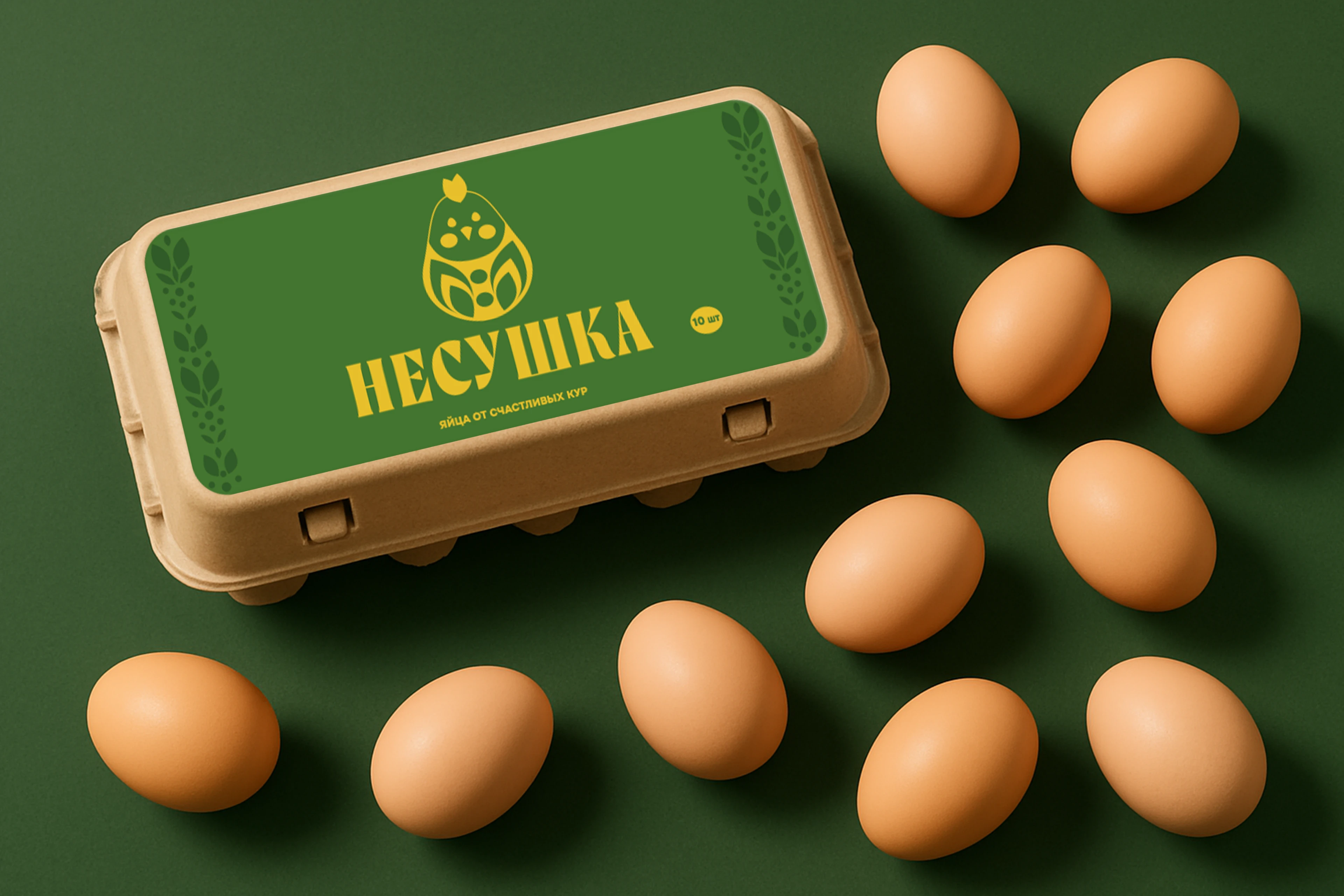 Несушка — фирменный стиль фермерской доставки — Изображение №3 — Брендинг, Графика на Dprofile