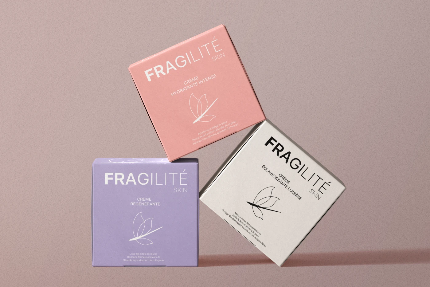 Fragilite skin. Фирменный стиль. — Изображение №14 — Брендинг, Графика на Dprofile