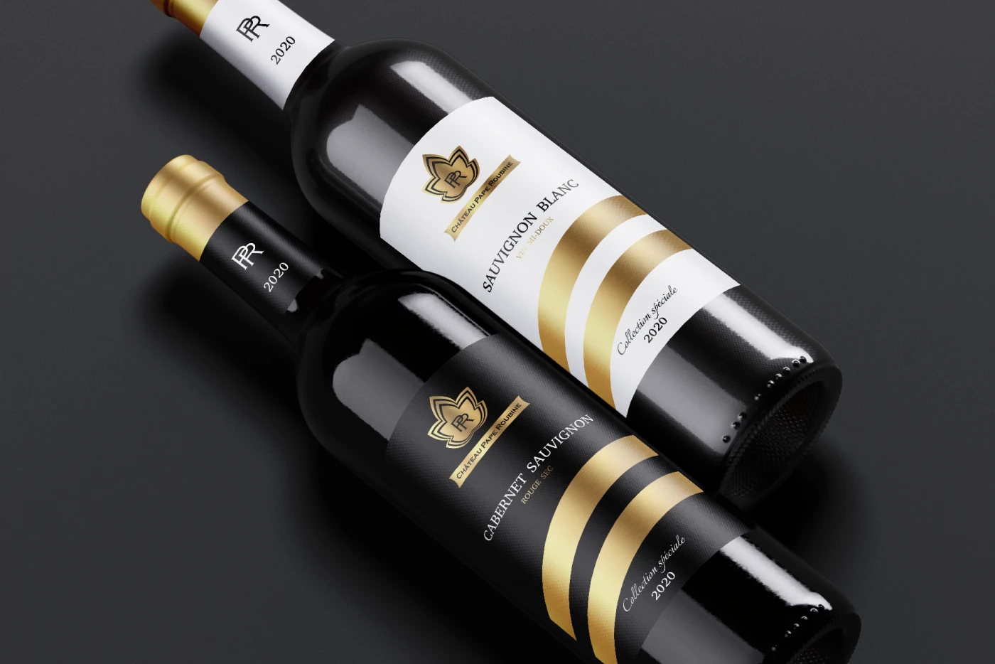 Винный дом Chateau pape Roubine. Фирменный стиль. — Изображение №3 — Брендинг на Dprofile