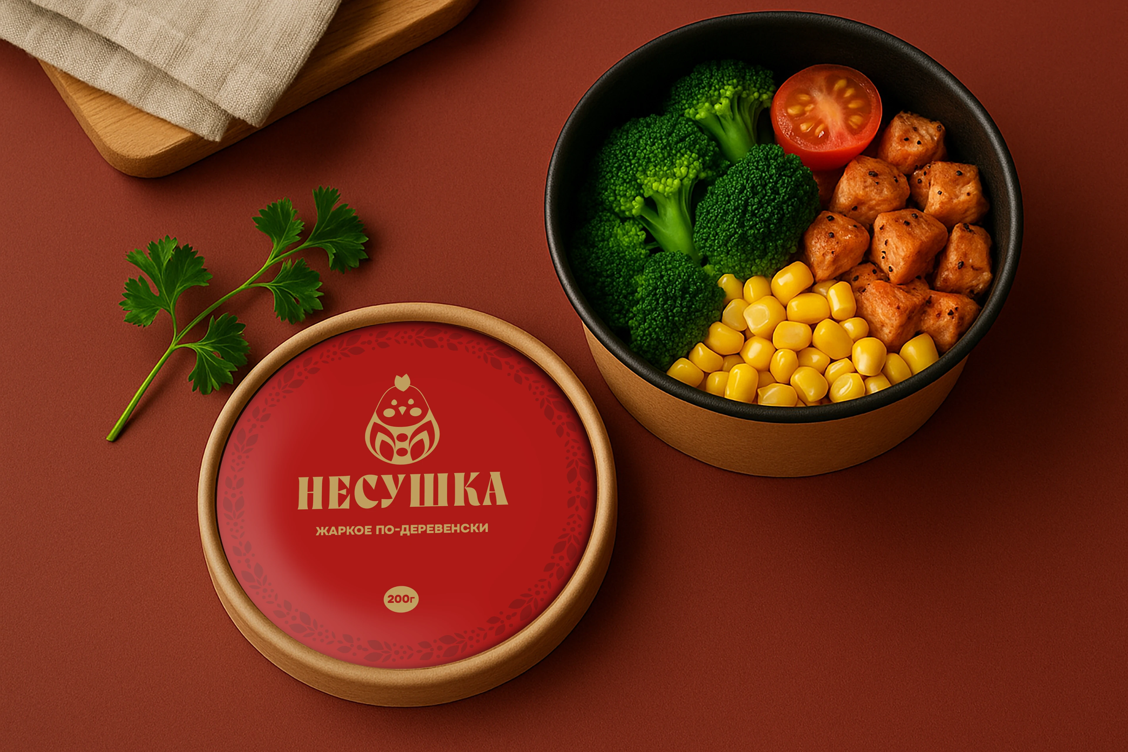 Несушка — фирменный стиль фермерской доставки — Изображение №7 — Брендинг, Графика на Dprofile