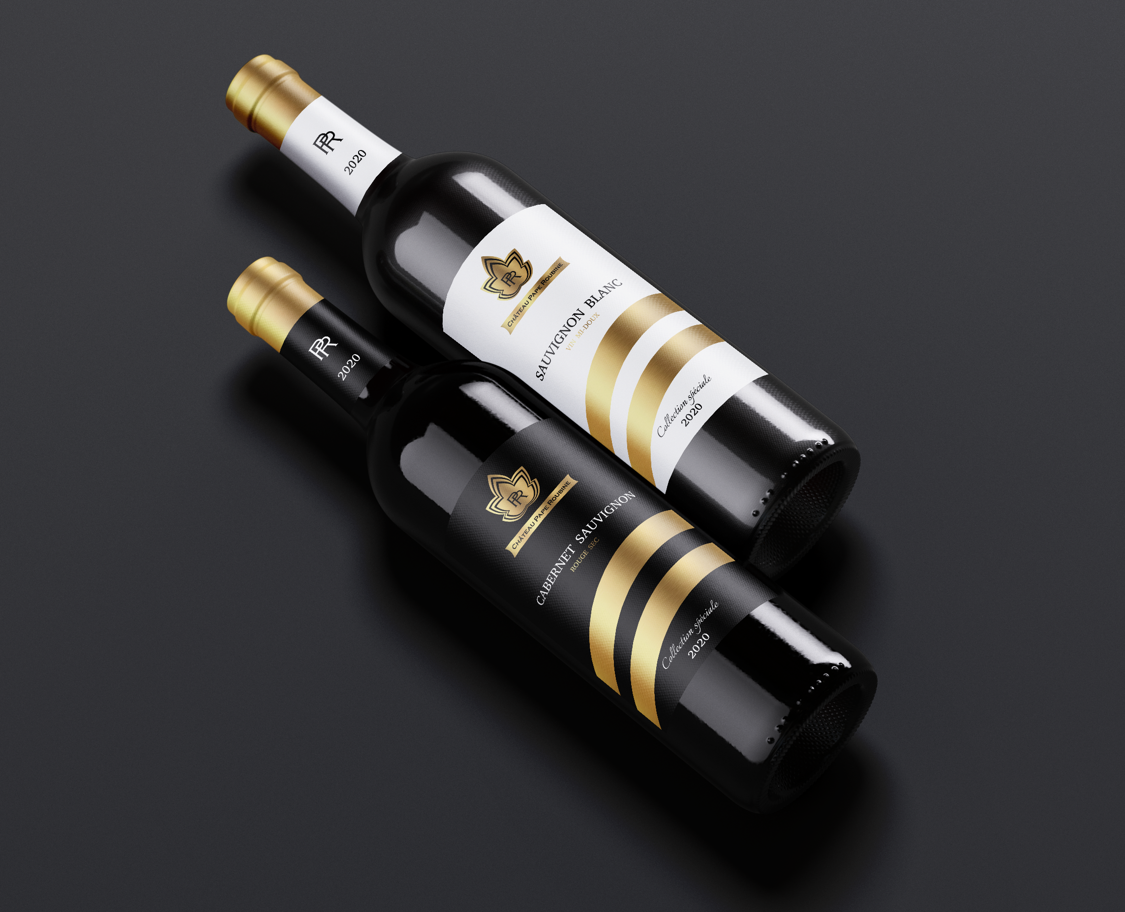 Винный дом Chateau pape Roubine. Фирменный стиль. — Брендинг на Dprofile