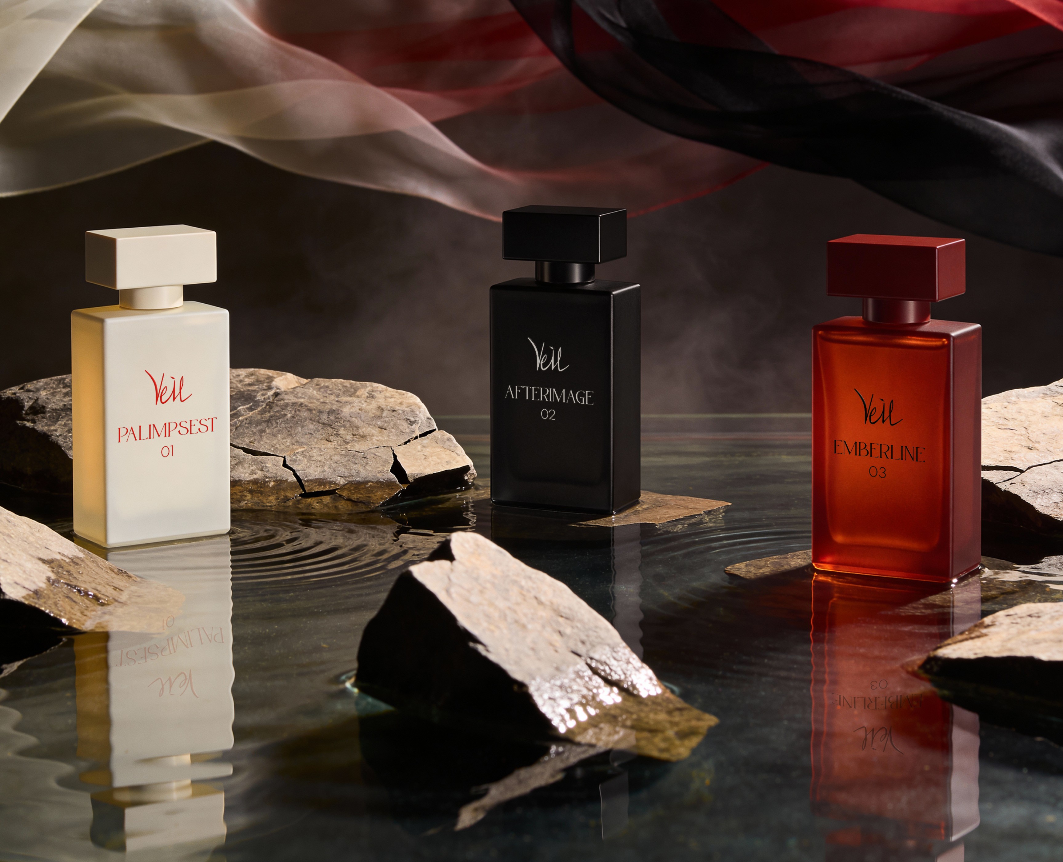 Veil — Luxury Fragrance Branding & Packaging — Брендинг на Dprofile