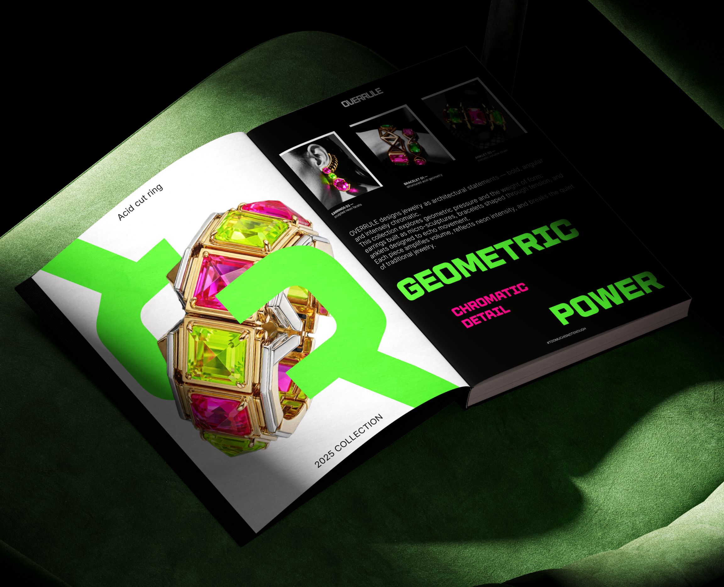 OVERRULE: Brand Identity for a Jewelry Manifesto — Брендинг на Dprofile