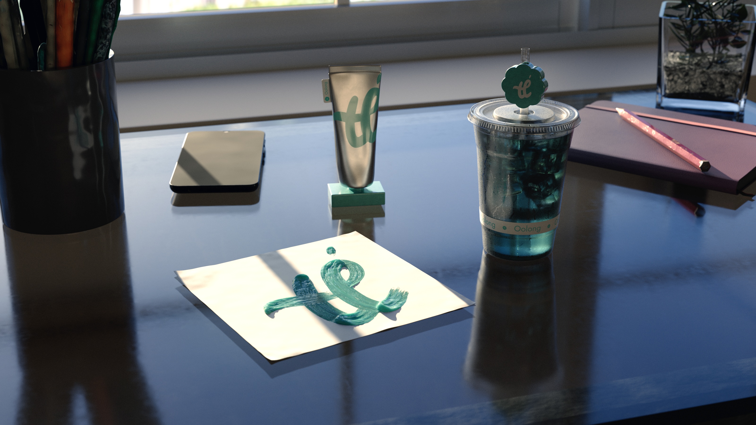 Чай-гель мгновенного заваривания "Té" — Изображение №10 — Брендинг, 3D на Dprofile