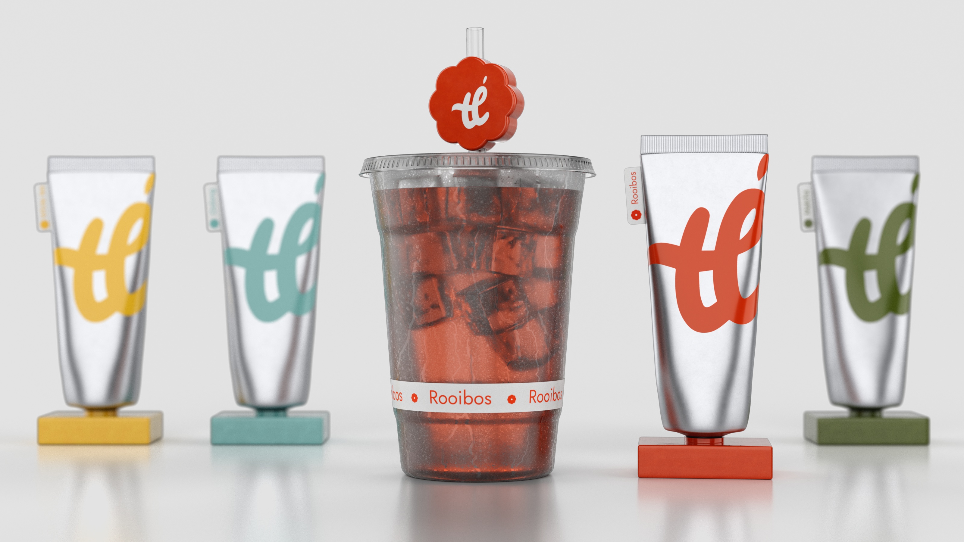 Чай-гель мгновенного заваривания "Té" — Изображение №9 — Брендинг, 3D на Dprofile