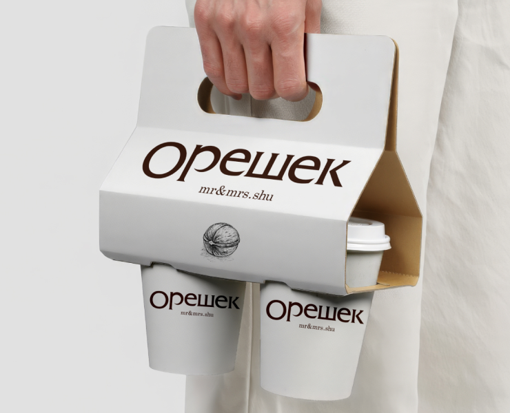 Орешек /  identity for pastry shop — Брендинг на Dprofile