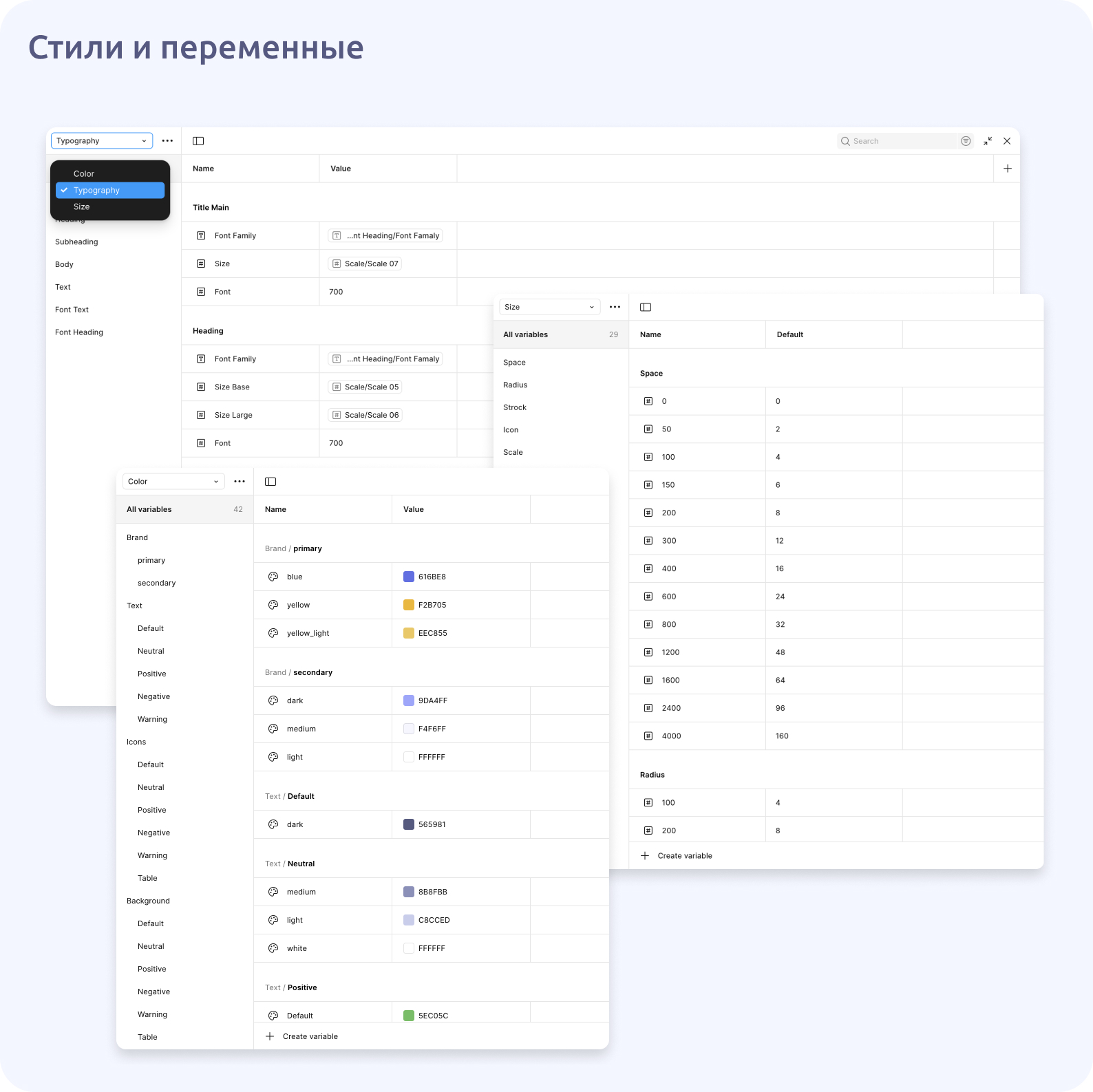 UI KIT для создания ERP System — Изображение №2 — Интерфейсы на Dprofile