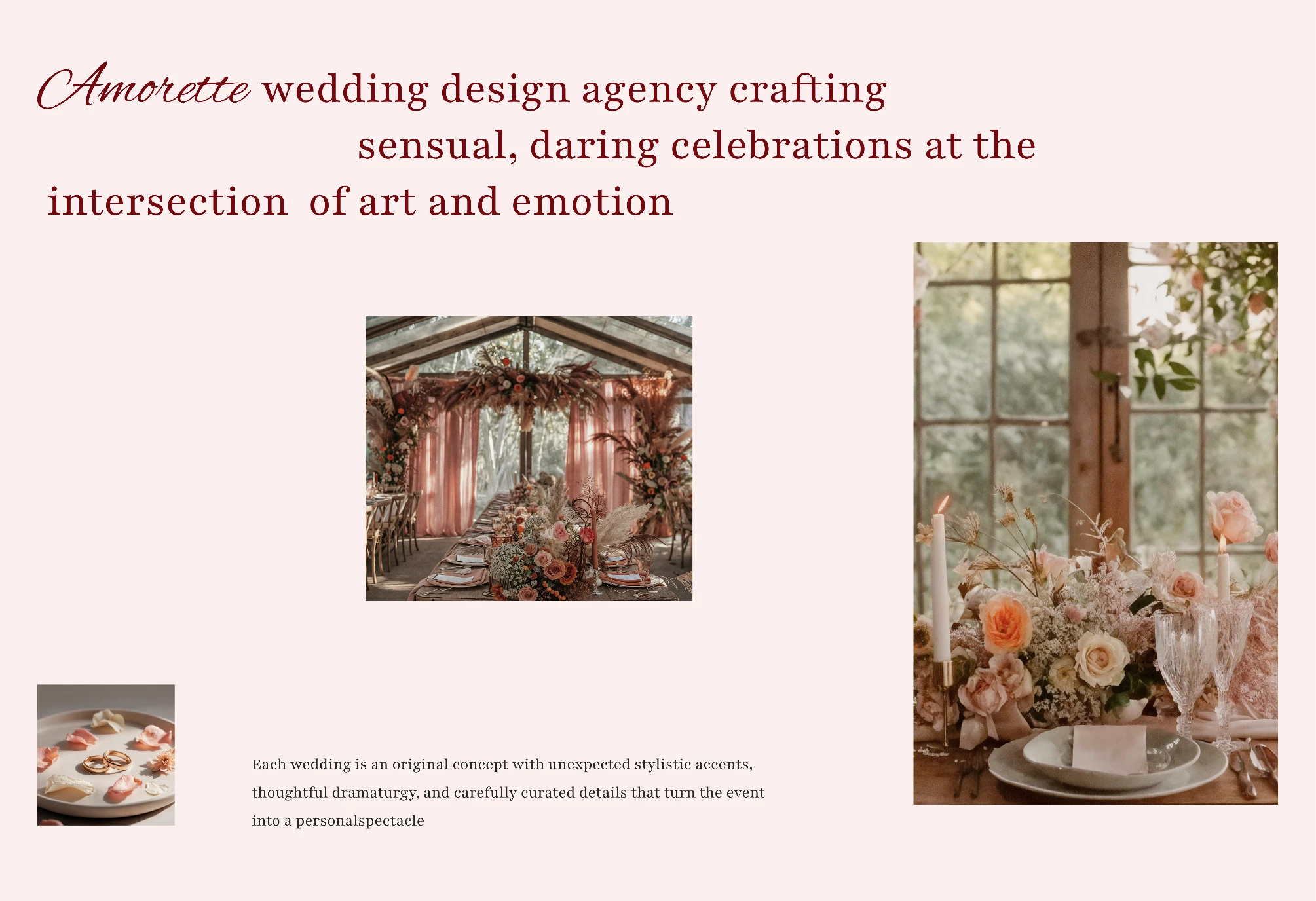 Wedding agancy | Web design — Изображение №2 — Интерфейсы на Dprofile