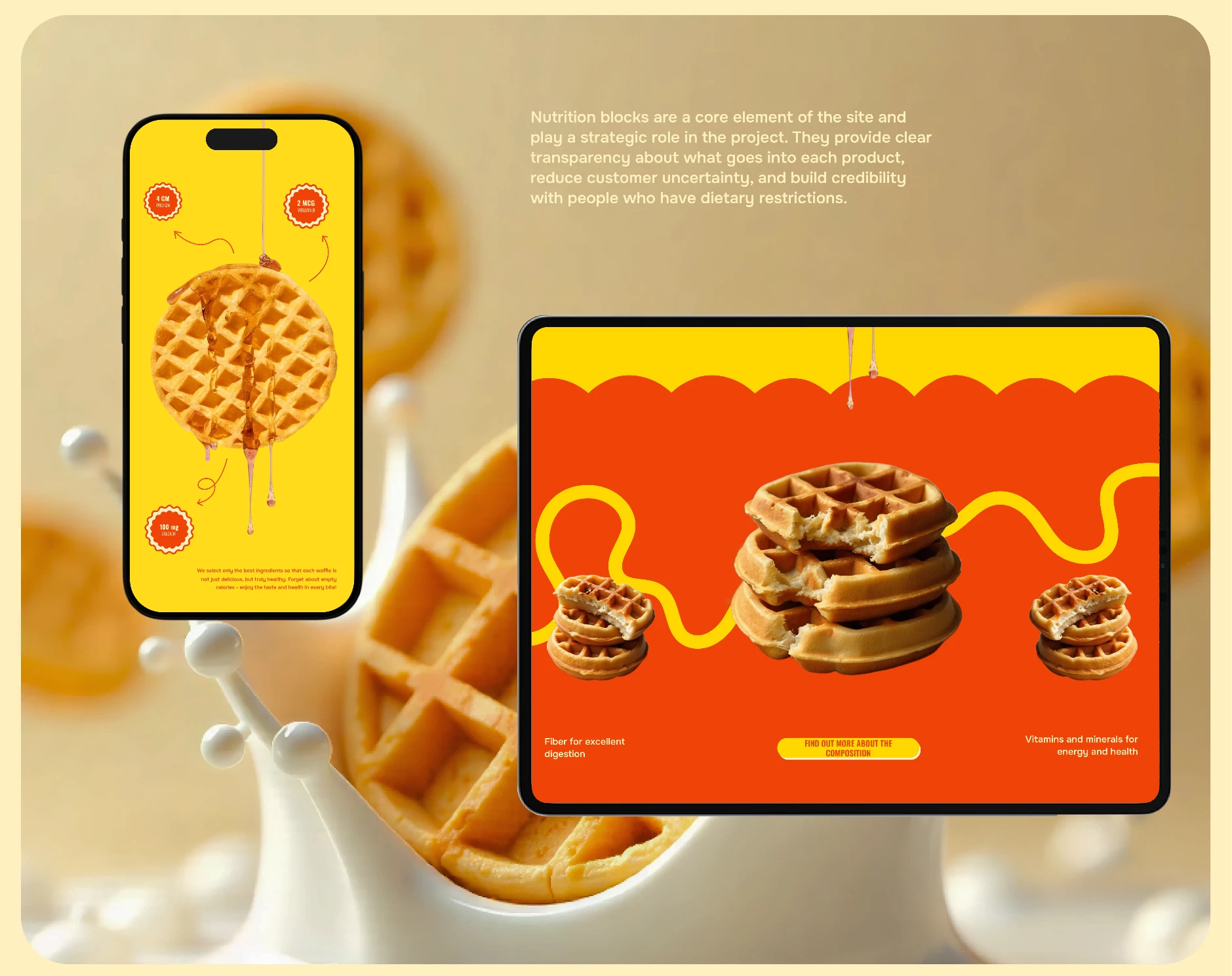 WAFFINITY | WEB DESIGN — Изображение №2 — Интерфейсы на Dprofile