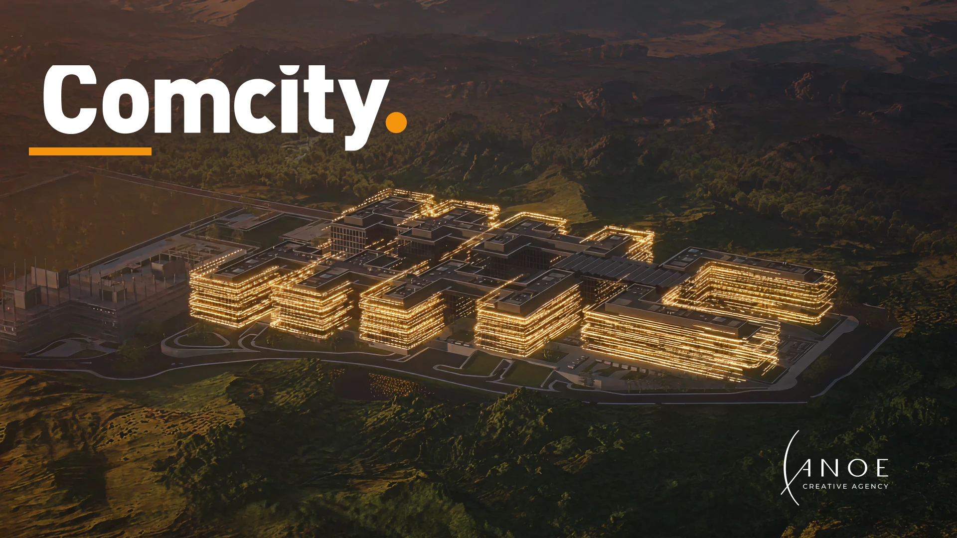 Comcity — презентационный ролик — Изображение №1 — 3D, Анимация на Dprofile