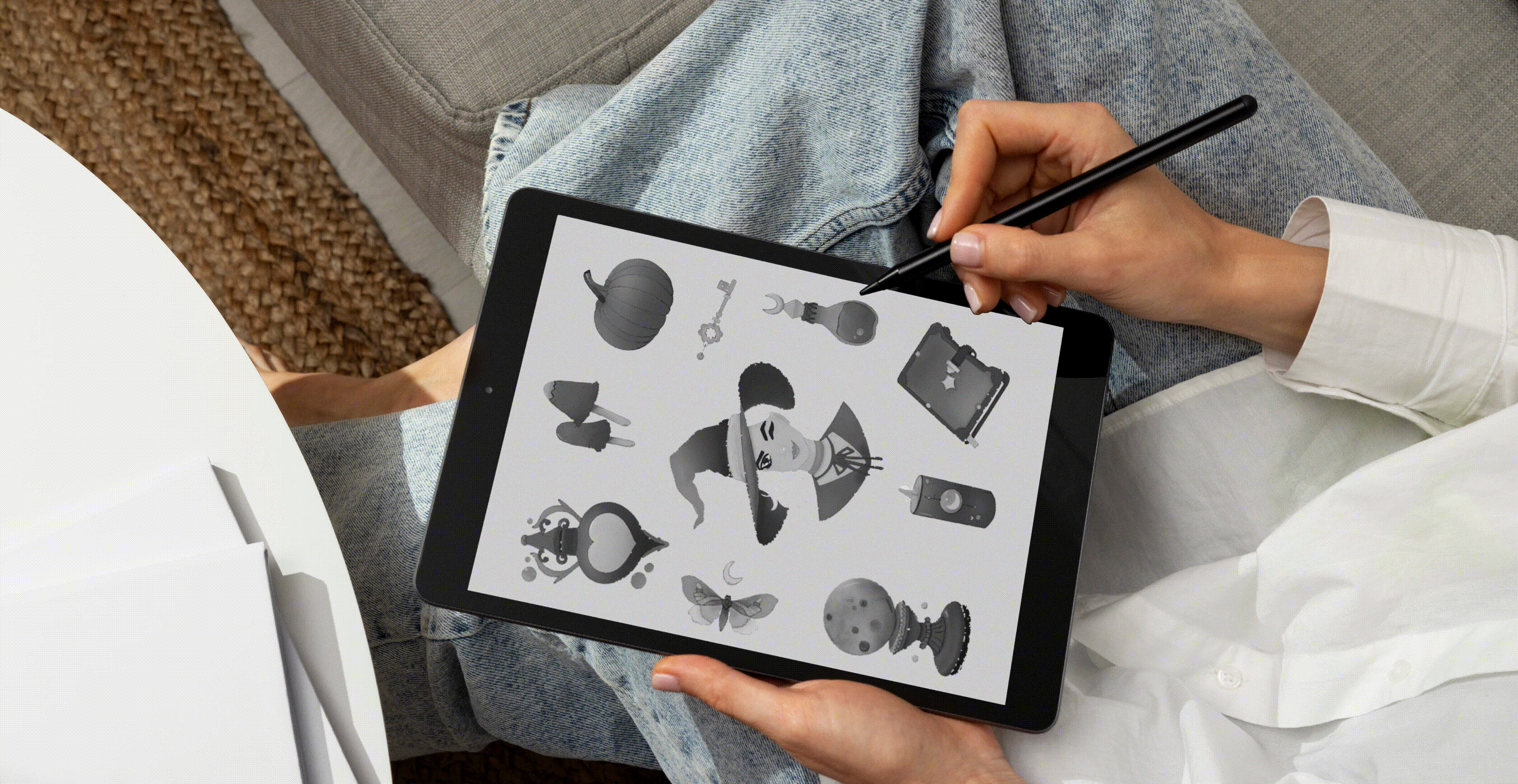 Стикеры для ведьмочек — Изображение №3 — Иллюстрация на Dprofile