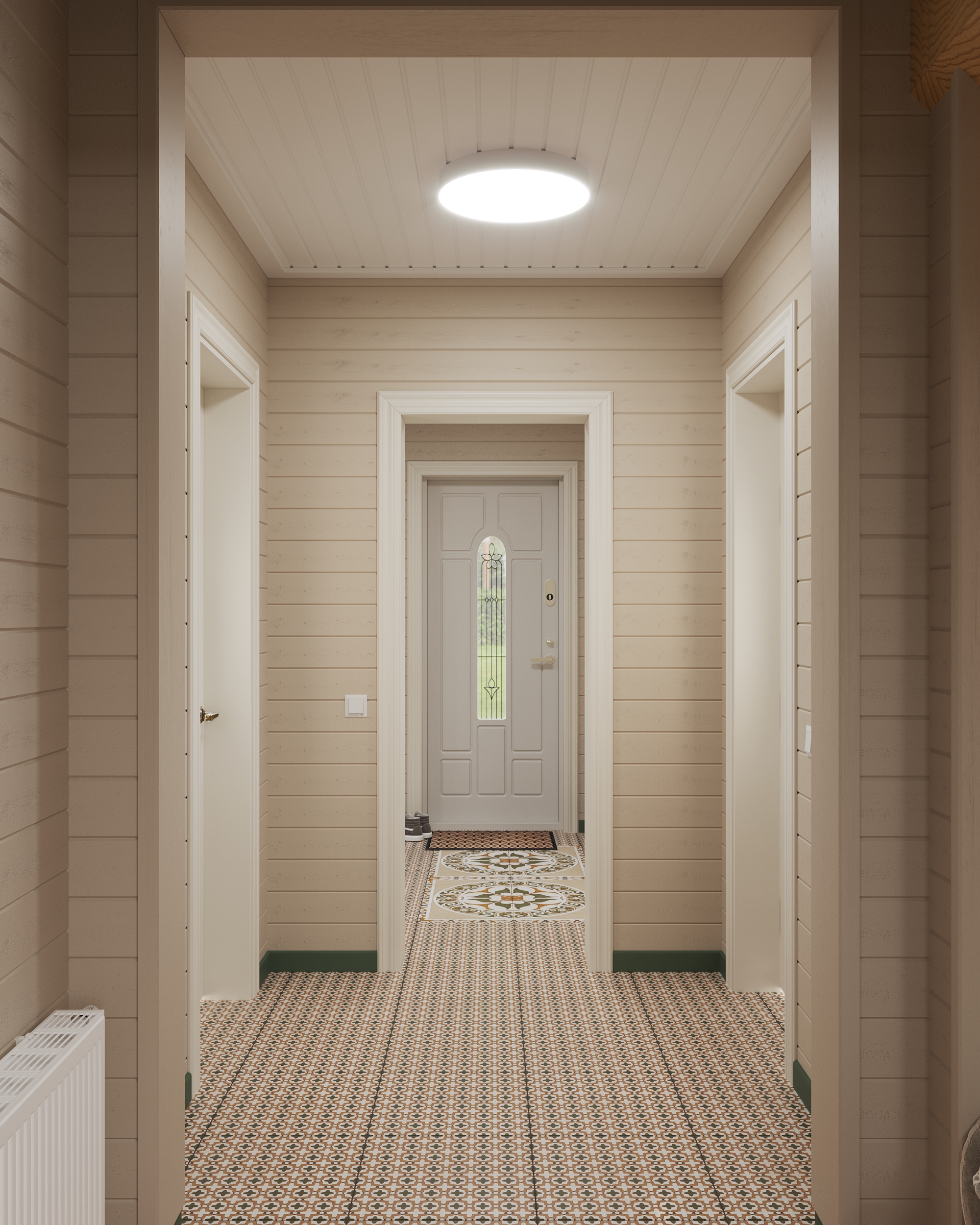 Дом из бруса в стиле Прованс — Изображение №11 — 3D на Dprofile