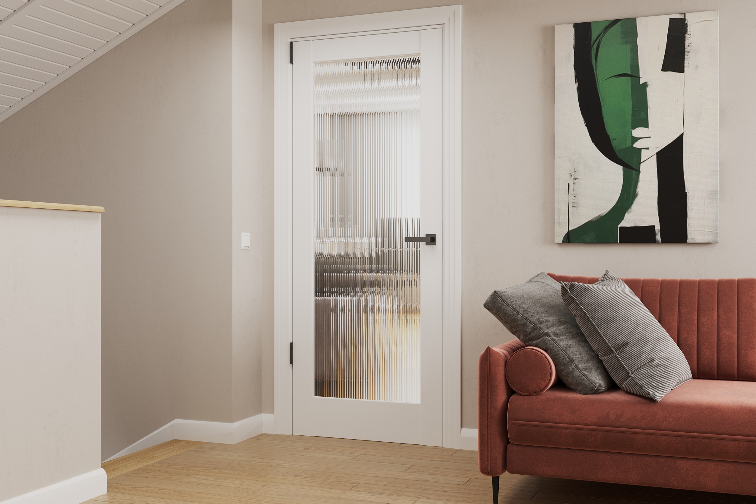 Рабочий кабинет на мансарде частного дома — Изображение №7 — 3D на Dprofile