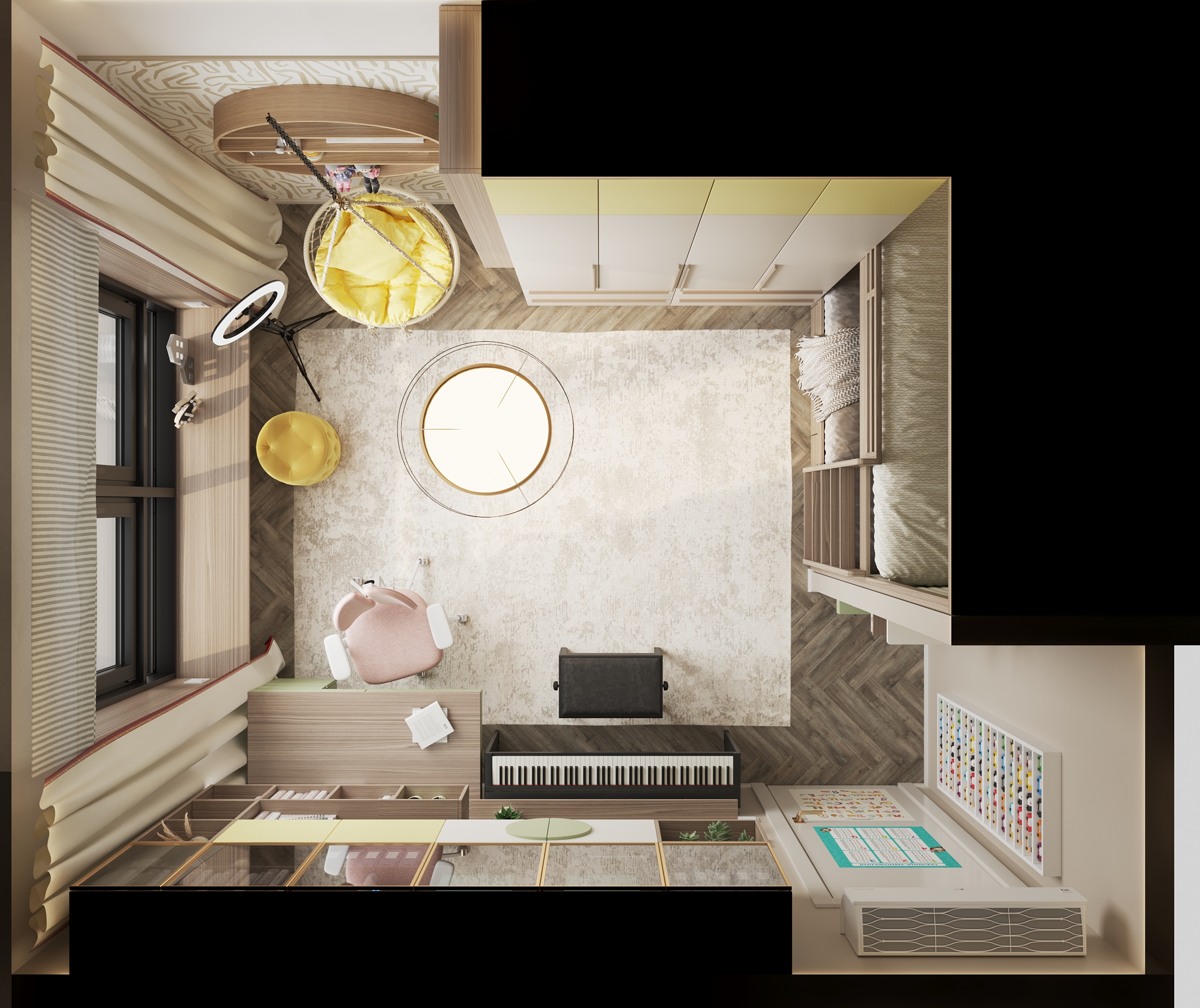 Интерьер детской комнаты — Изображение №7 — 3D на Dprofile