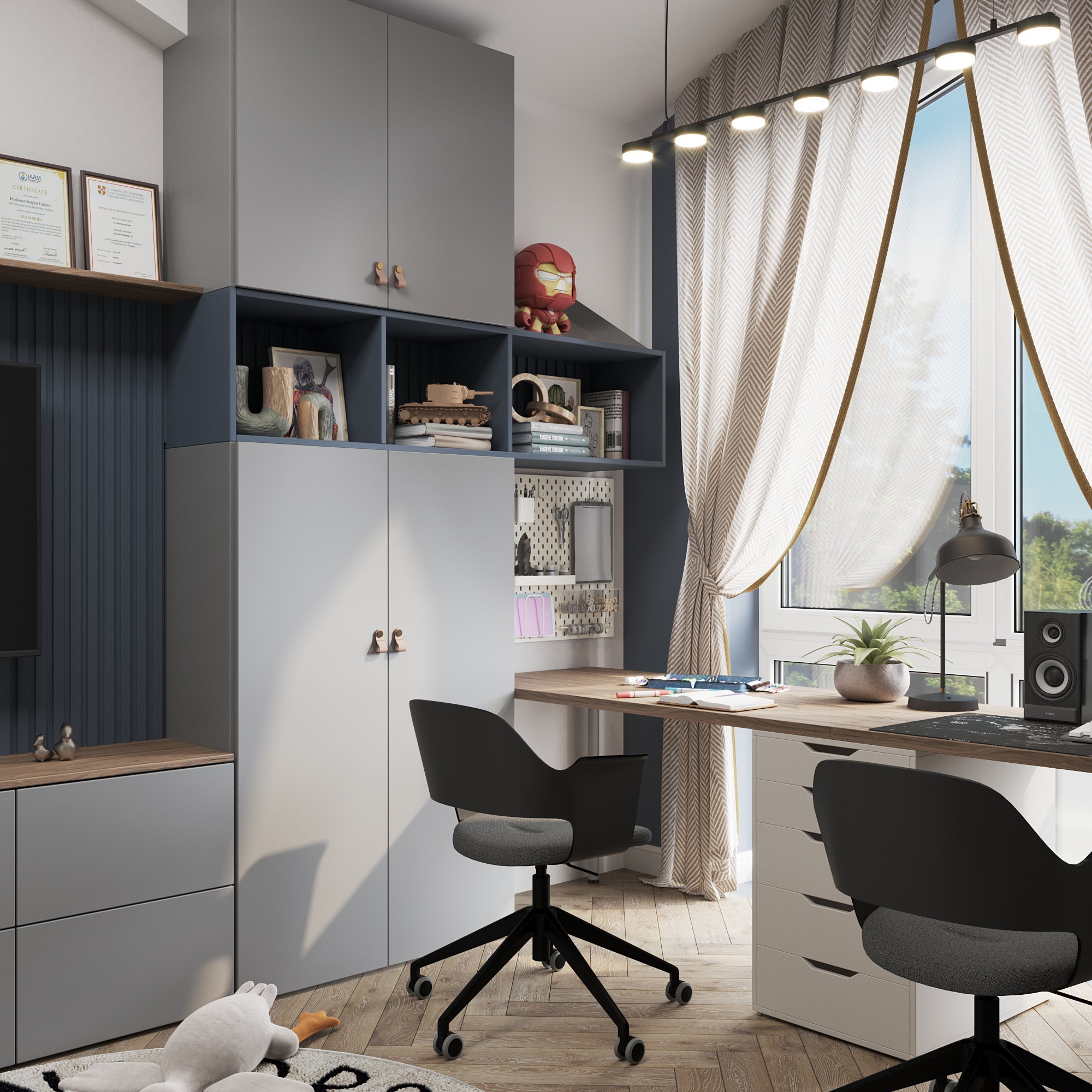 Детская в частном доме за городом — Изображение №1 — 3D на Dprofile