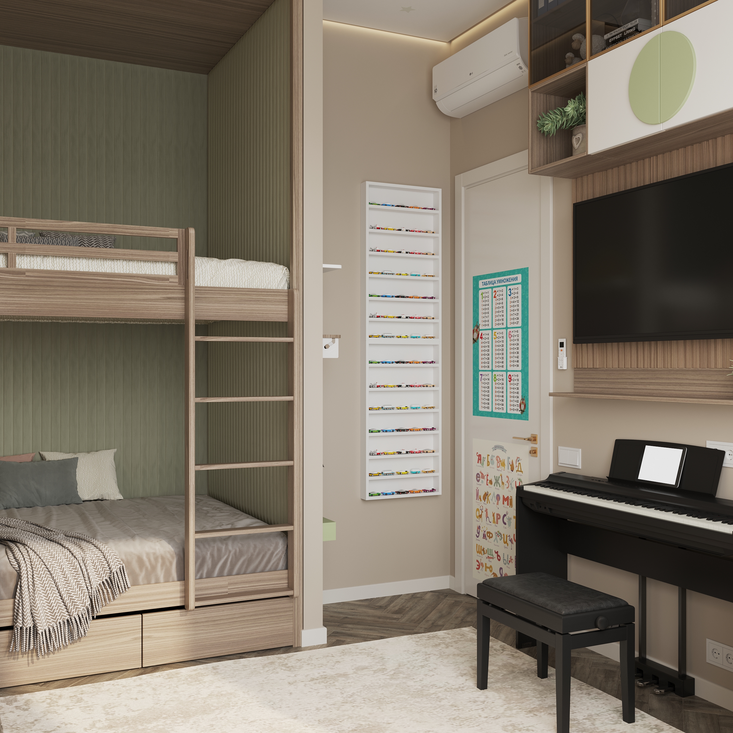 Интерьер детской комнаты — Изображение №4 — 3D на Dprofile