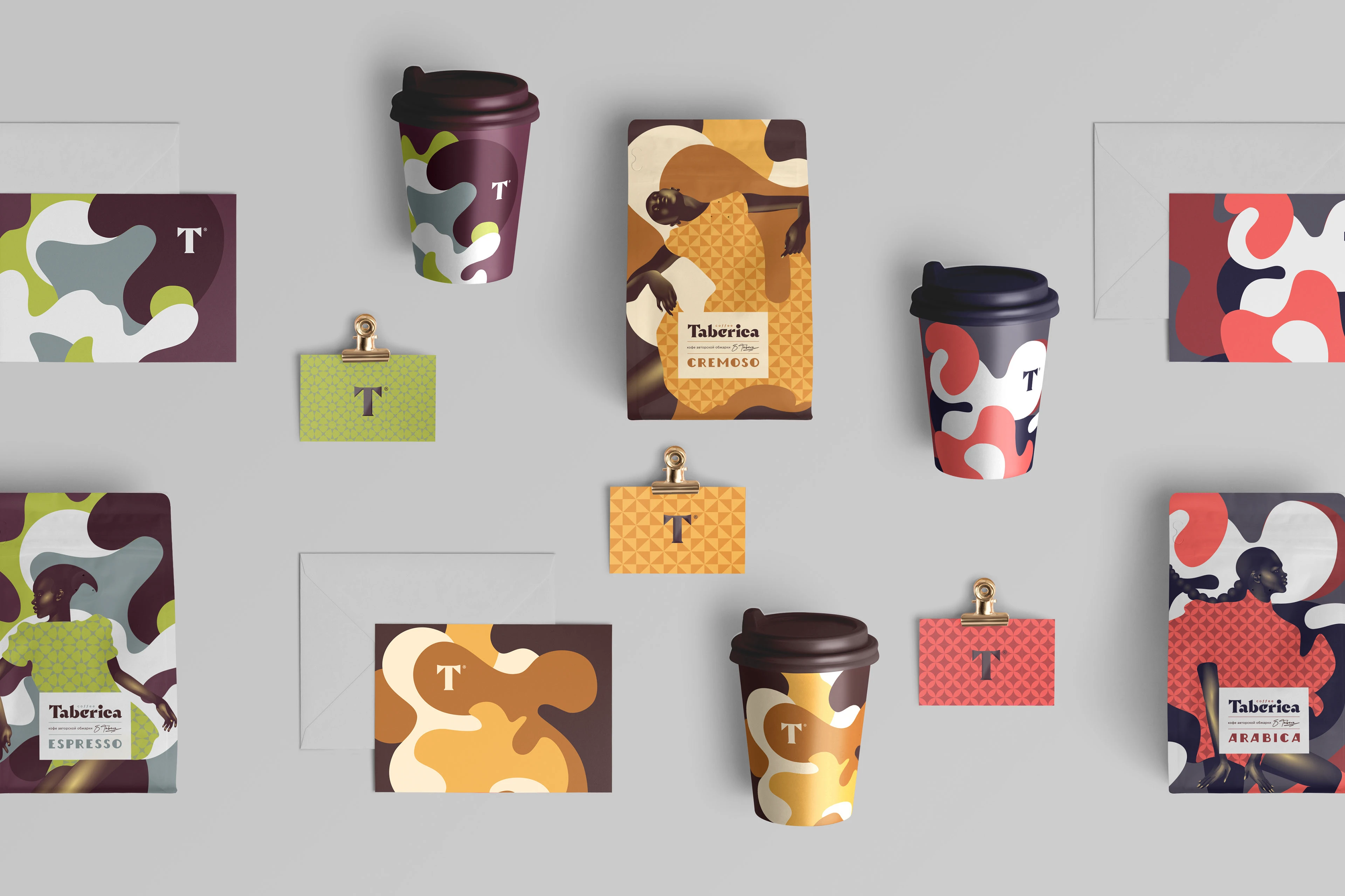 Брендинг, иллюстрации, упаковка кофе Taberica — Изображение №6 — Брендинг, Иллюстрация на Dprofile
