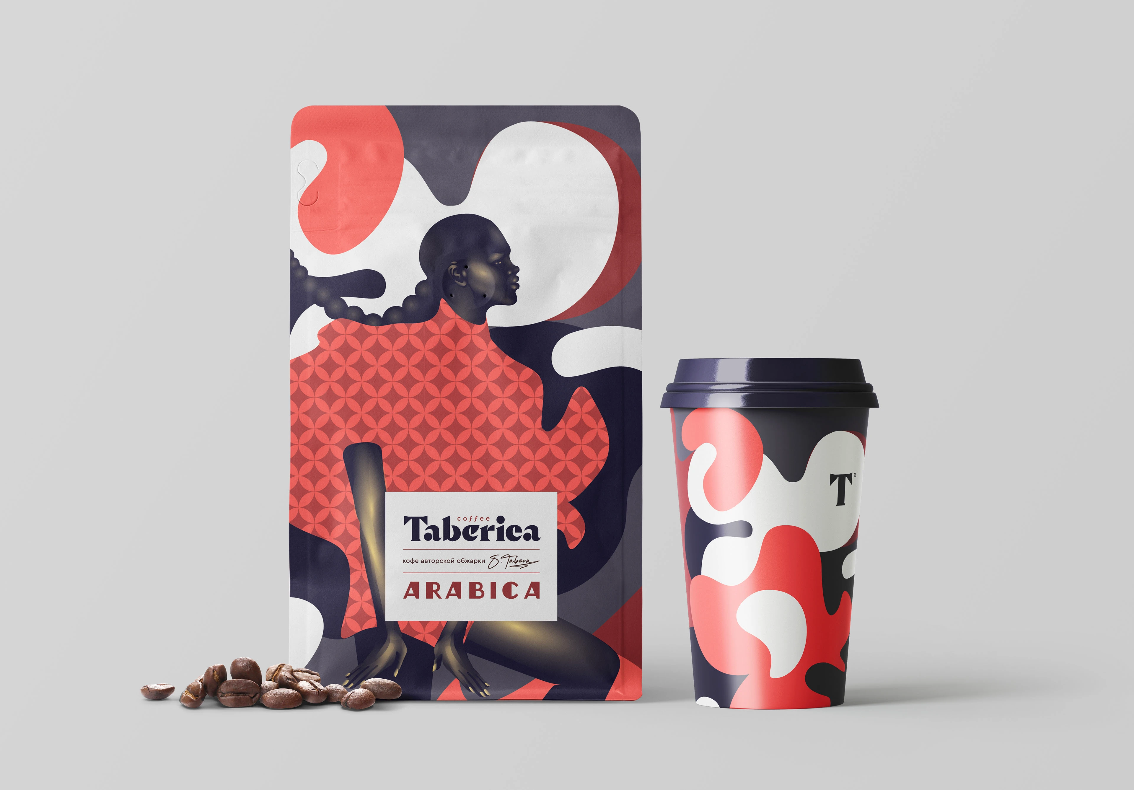 Брендинг, иллюстрации, упаковка кофе Taberica — Изображение №3 — Брендинг, Иллюстрация на Dprofile
