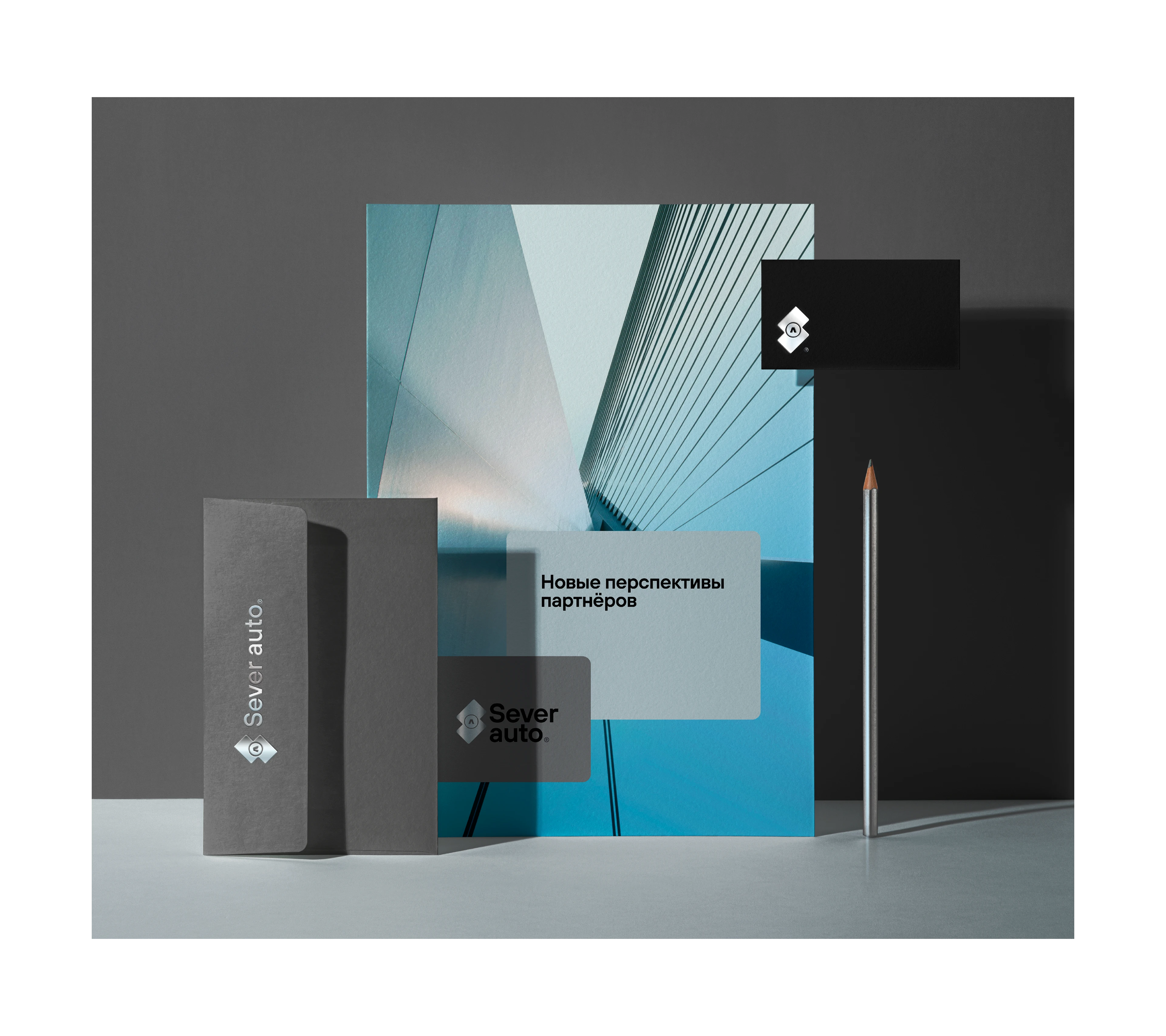 Концепт ребрендинга Север Авто — Изображение №5 — Брендинг, Графика на Dprofile