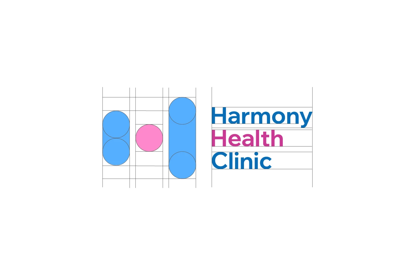 ДИЗАЙН ЛОГОТИПА HARMONY HEALTH CLINIC — Изображение №2 — Брендинг, Графика на Dprofile