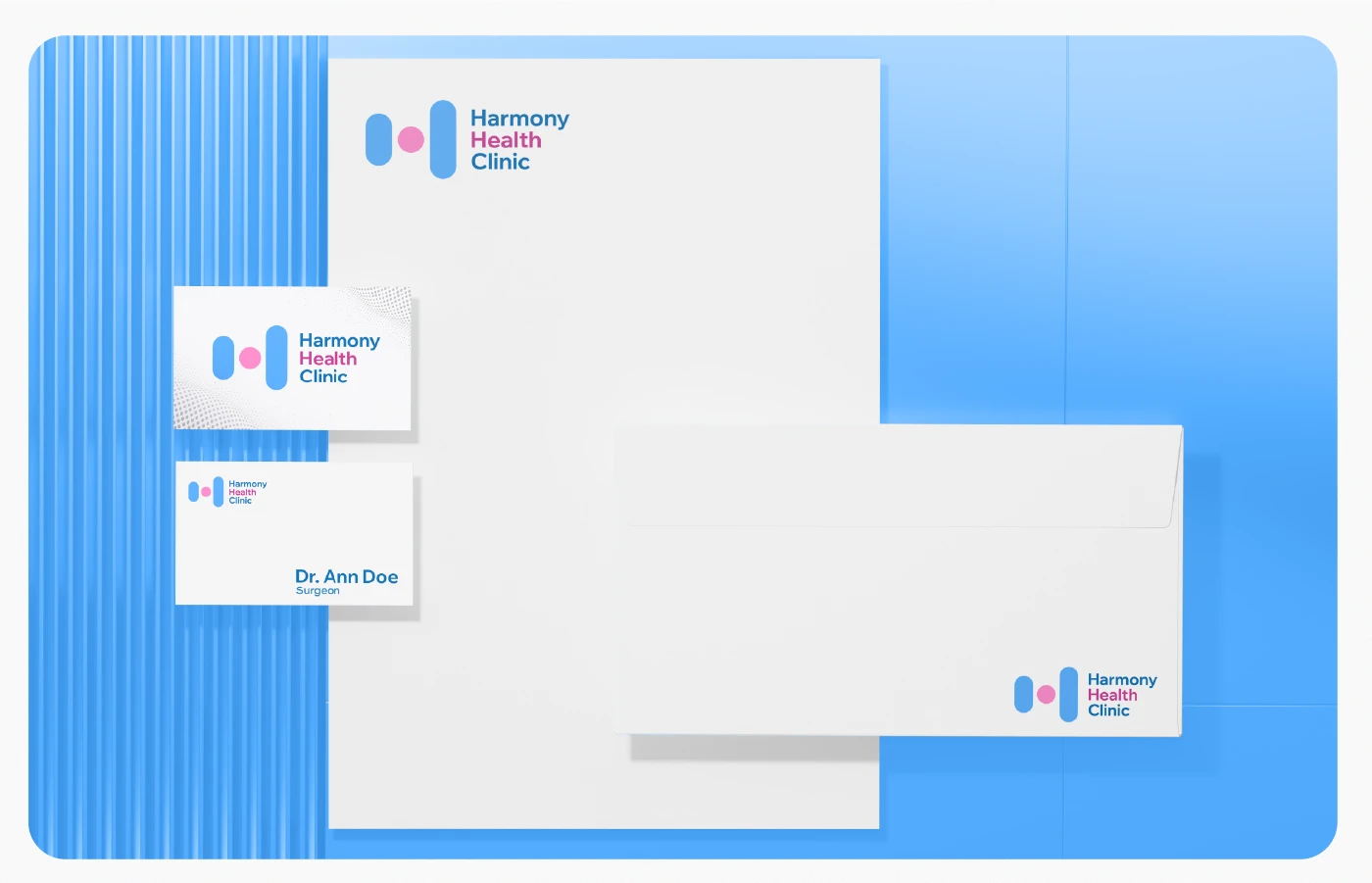 LOGO DESIGN. HARMONY HEALTH CLINIC — Изображение №7 — Брендинг, Графика на Dprofile
