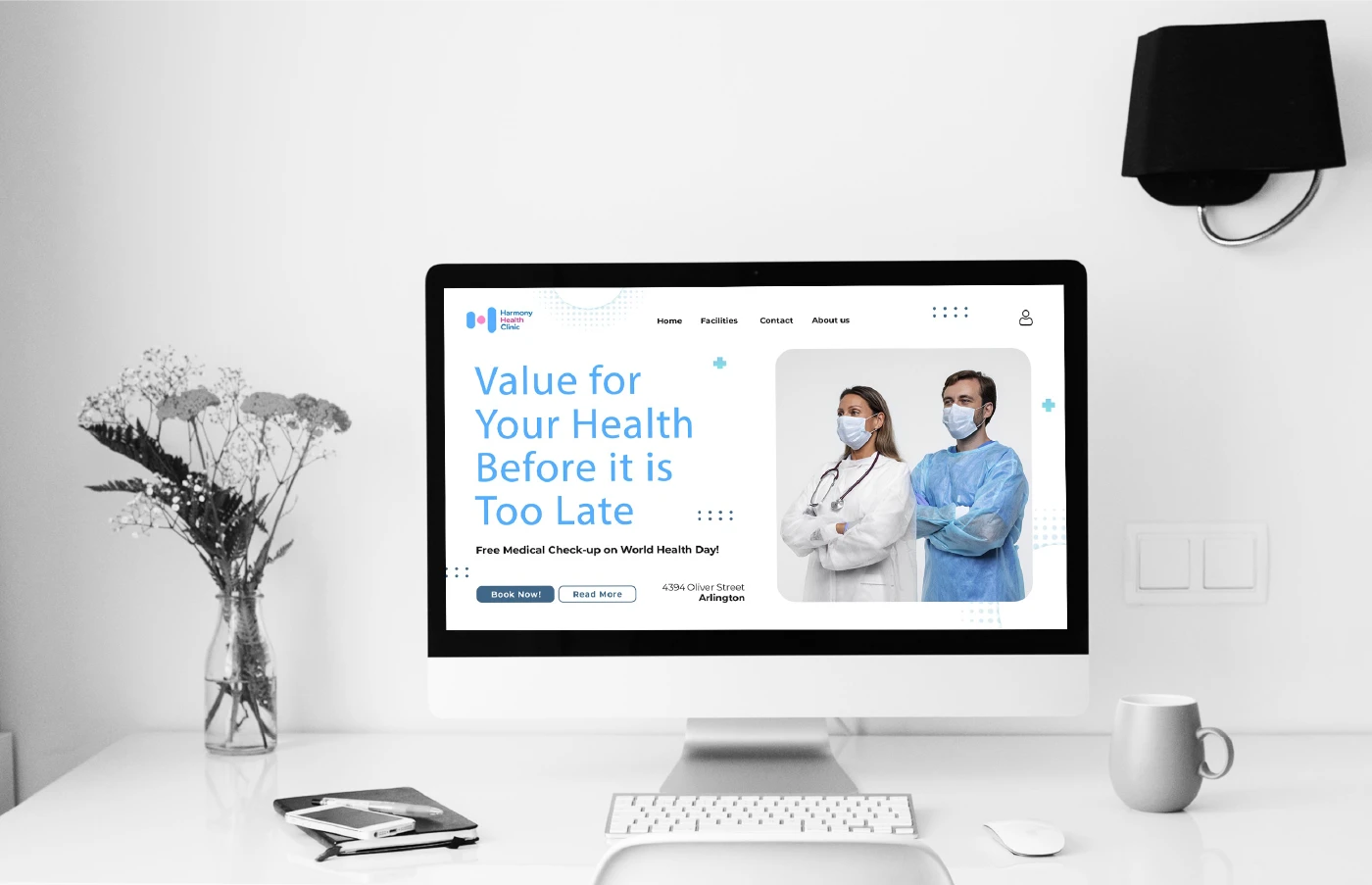 ДИЗАЙН ЛОГОТИПА HARMONY HEALTH CLINIC — Изображение №7 — Брендинг, Графика на Dprofile