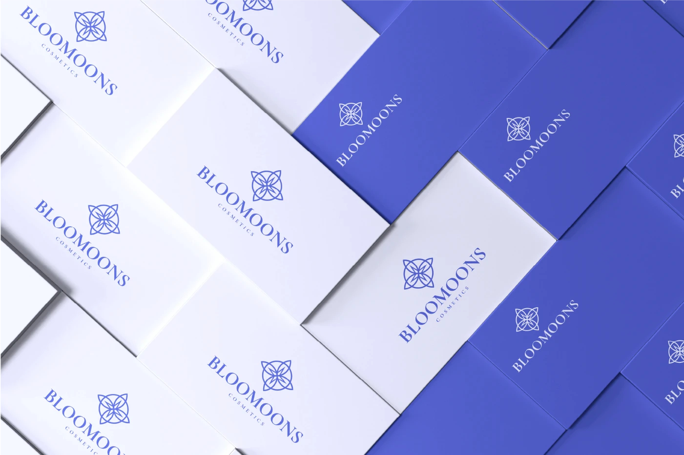 ЛОГОТИП И НЕЙМИНГ. BLOOMOONS COSMETICS — Изображение №8 — Брендинг, Графика на Dprofile