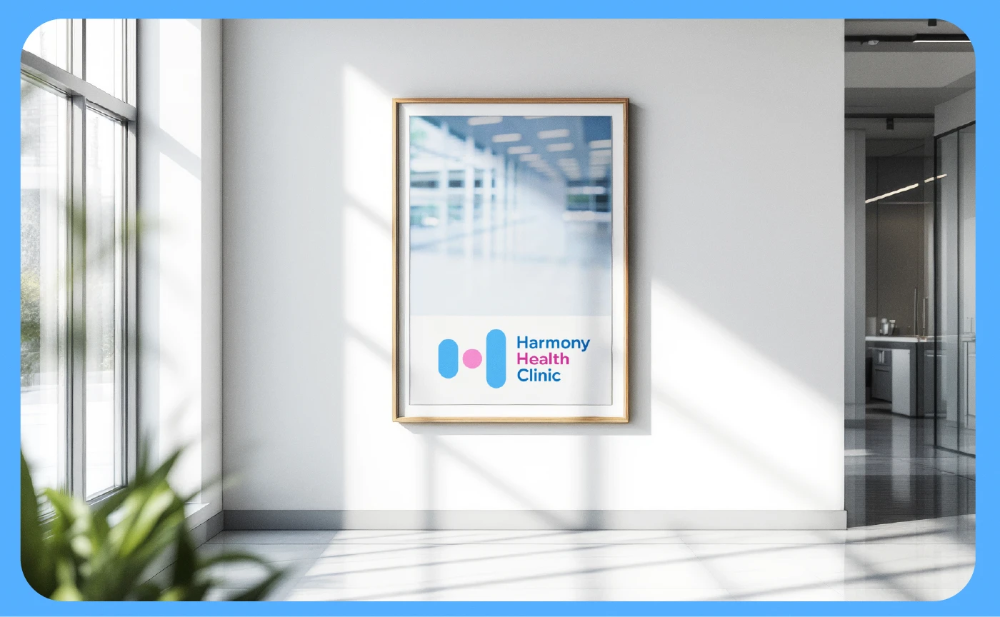 LOGO DESIGN. HARMONY HEALTH CLINIC — Изображение №3 — Брендинг, Графика на Dprofile
