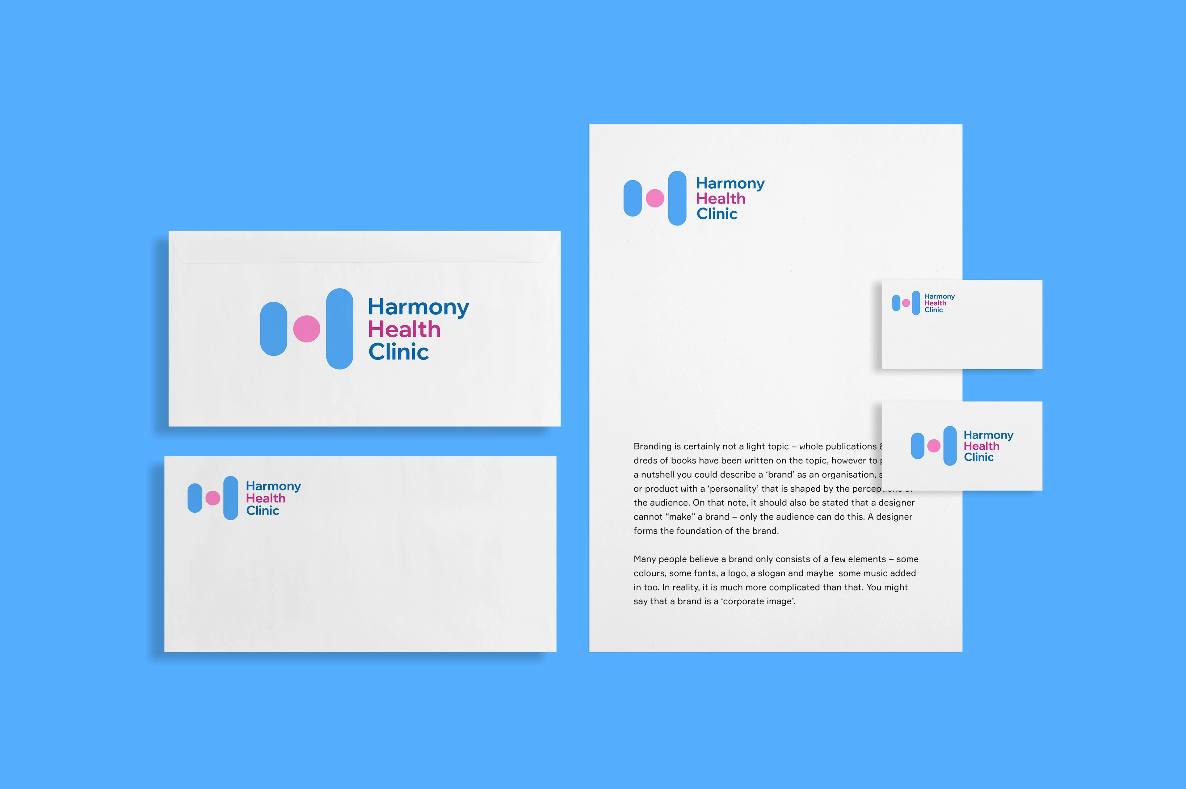 ДИЗАЙН ЛОГОТИПА HARMONY HEALTH CLINIC — Изображение №3 — Брендинг, Графика на Dprofile
