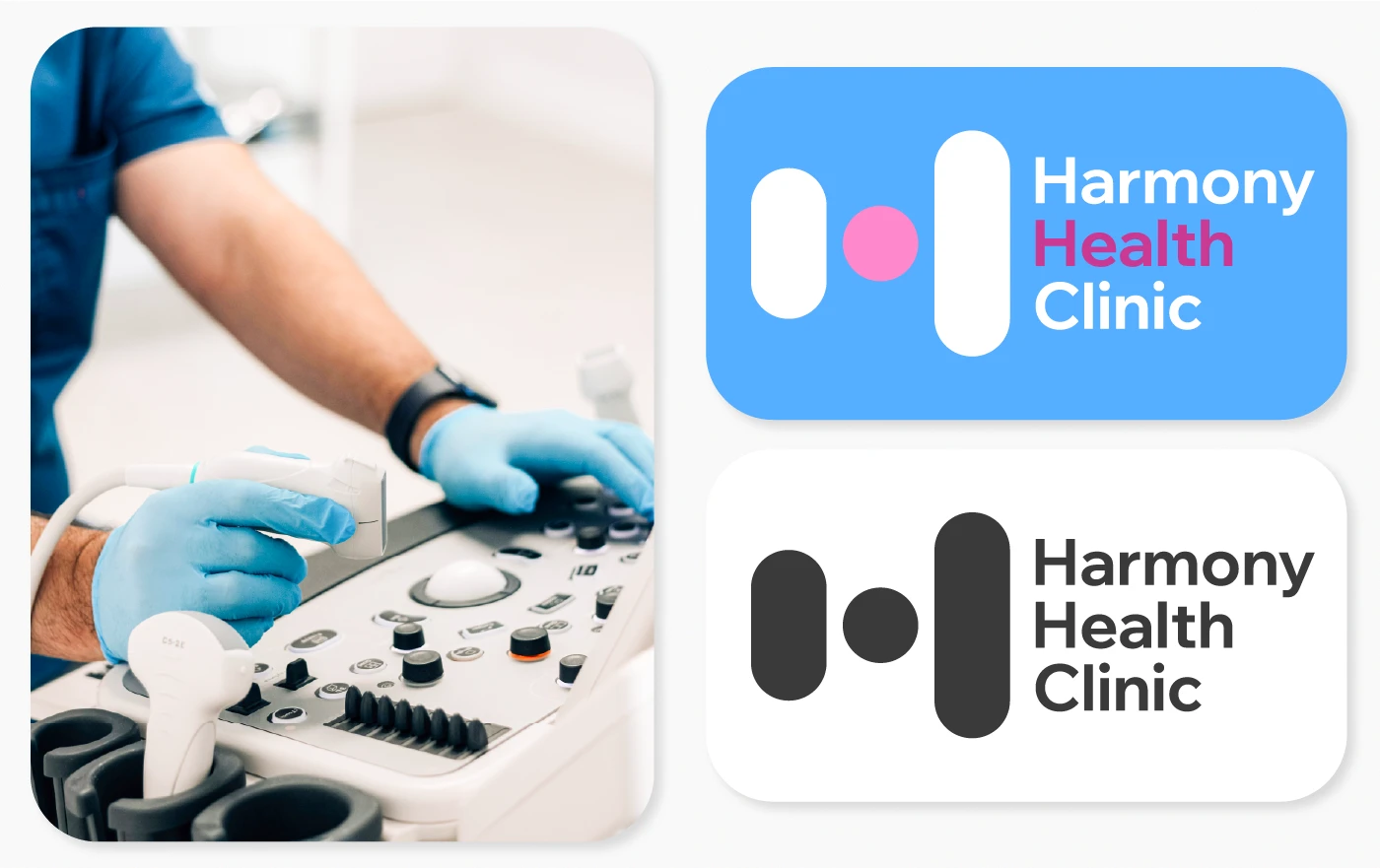 LOGO DESIGN. HARMONY HEALTH CLINIC — Изображение №4 — Брендинг, Графика на Dprofile