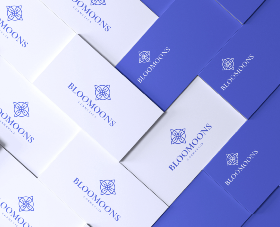 ЛОГОТИП И НЕЙМИНГ. BLOOMOONS COSMETICS на Dprofile