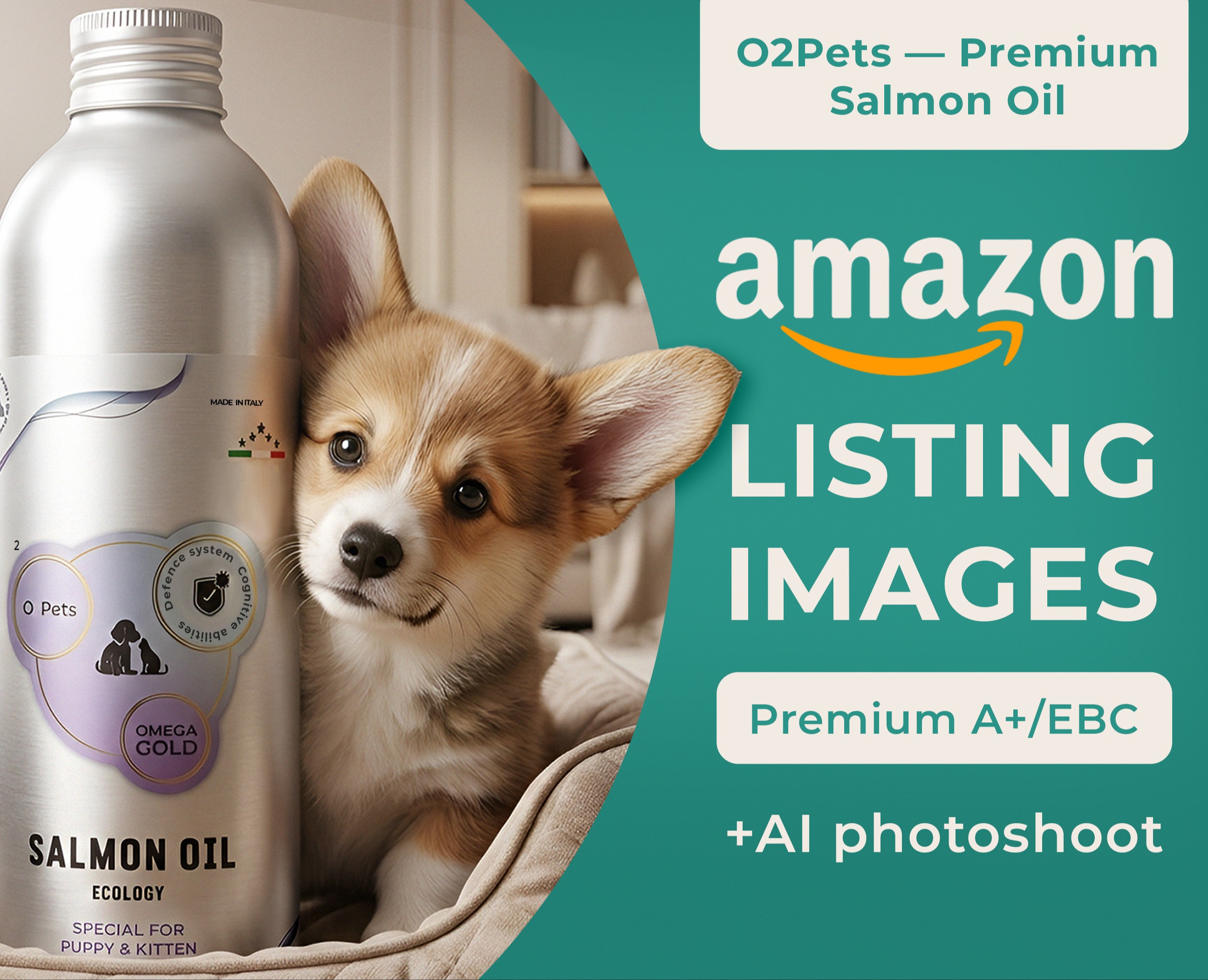 Amazon A+ Content & Listing | O2PETS на Dprofile