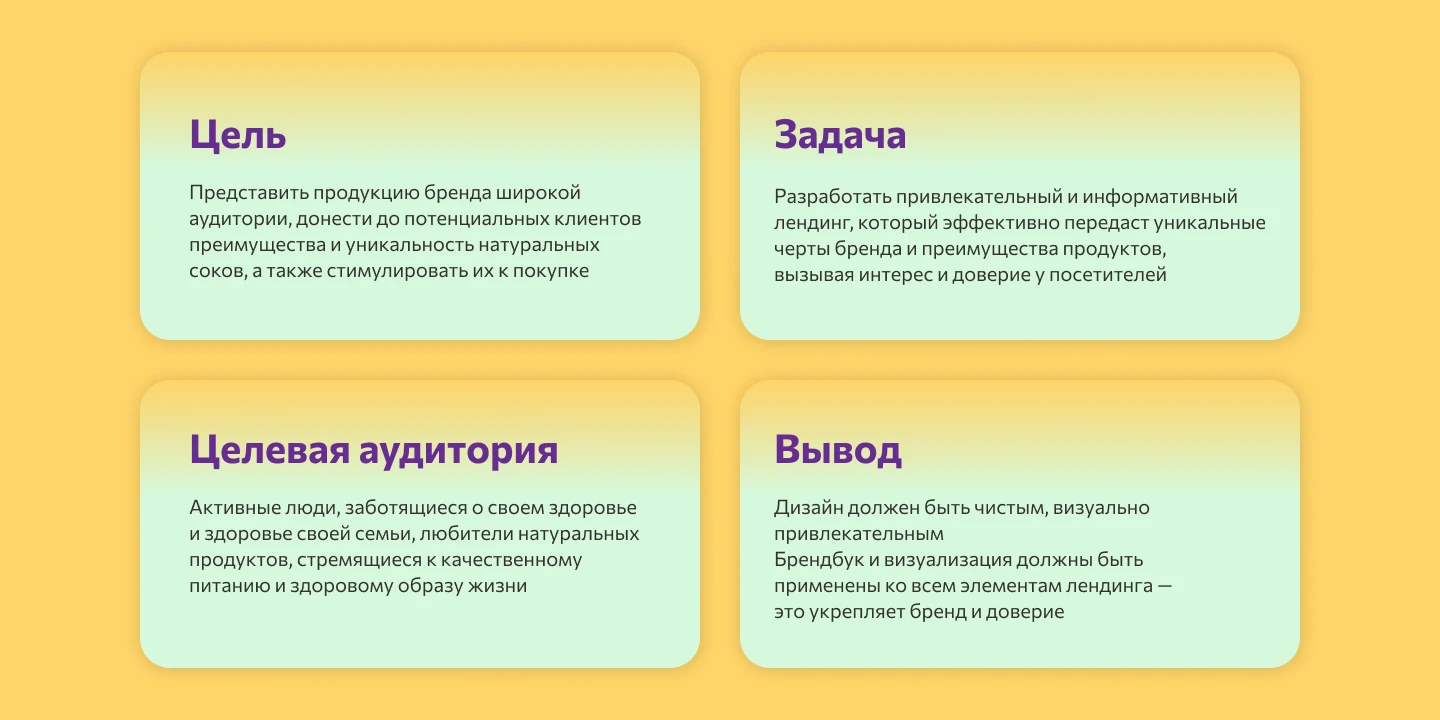 Лендинг для соков FruitEco — Изображение №2 — Интерфейсы, Графика на Dprofile