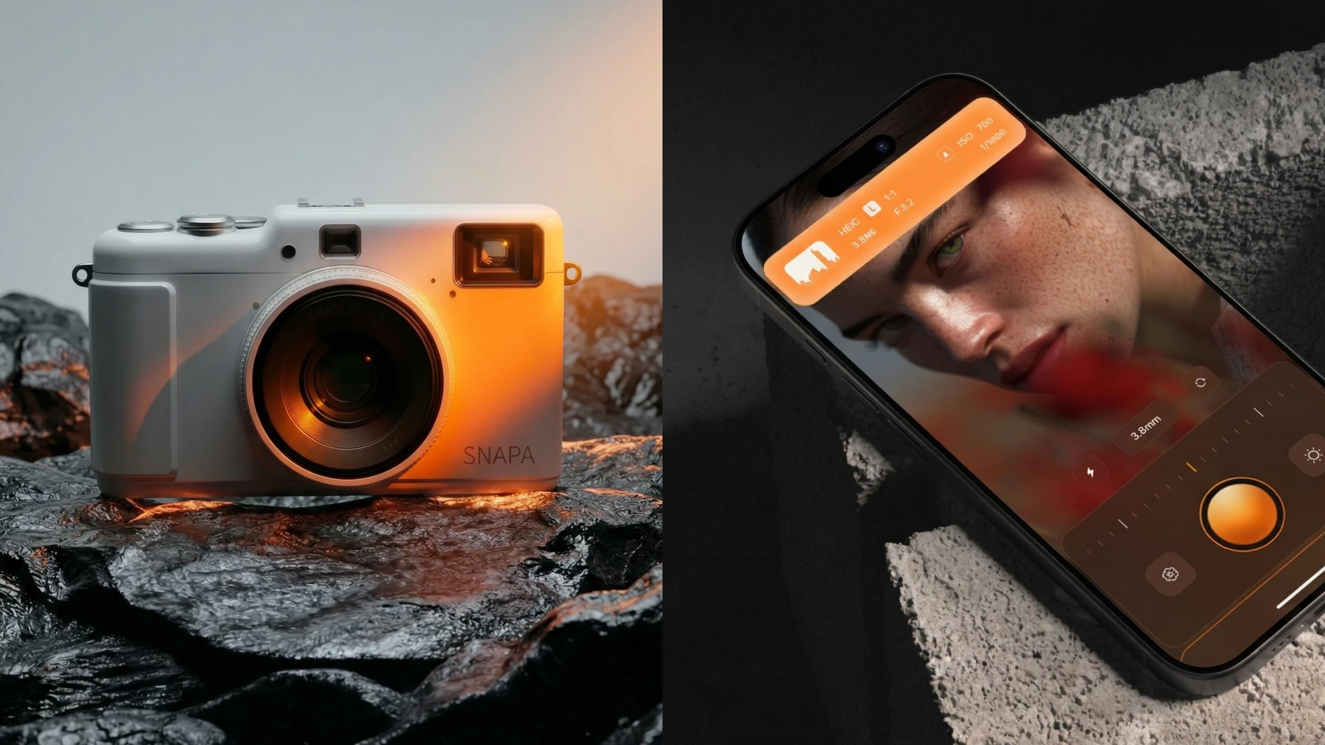 SNAPA website for a new generation instant camera — Изображение №1 — Интерфейсы на Dprofile