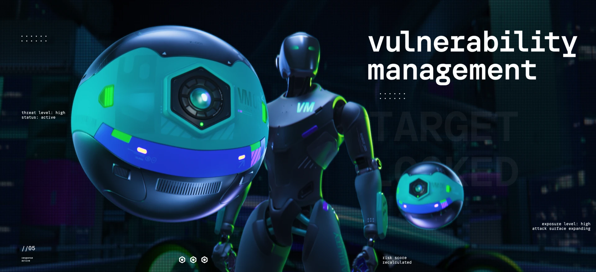 Kaspersky Vulnerability Management — Изображение №1 — 3D, Анимация на Dprofile