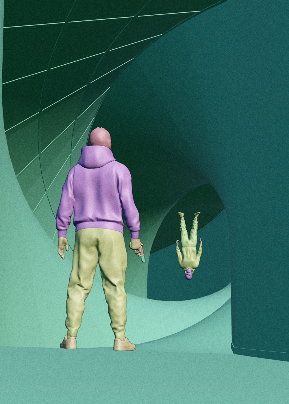 Встреча — Изображение №2 — Иллюстрация, 3D на Dprofile