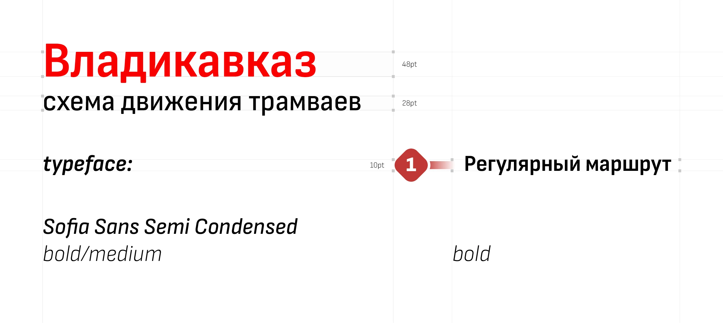 Владикавказ — Трамвайная навигация — Изображение №2 — Графика, Анимация на Dprofile
