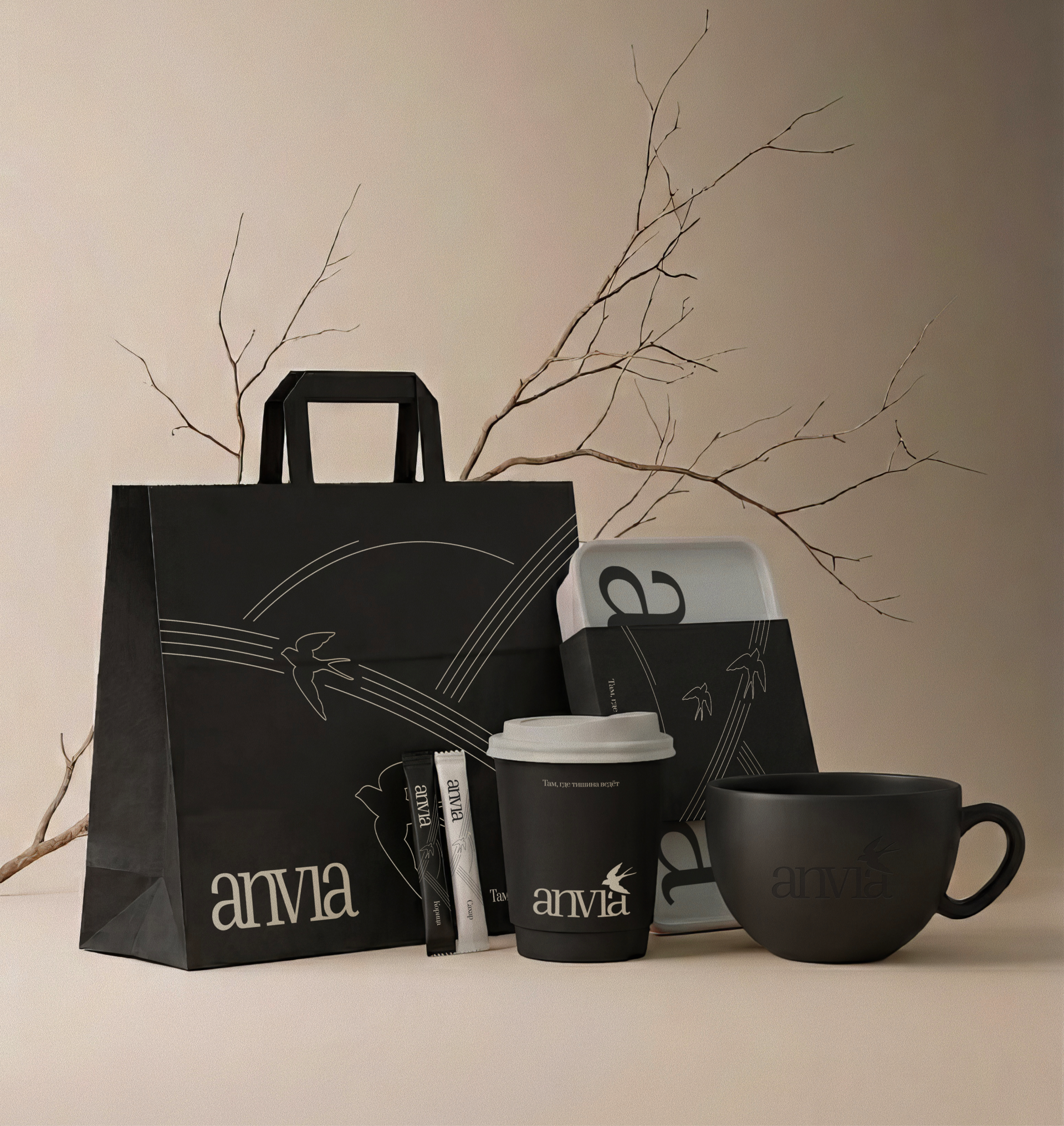 ANVIA | брендинг для кофейни — Изображение №24 — Брендинг на Dprofile