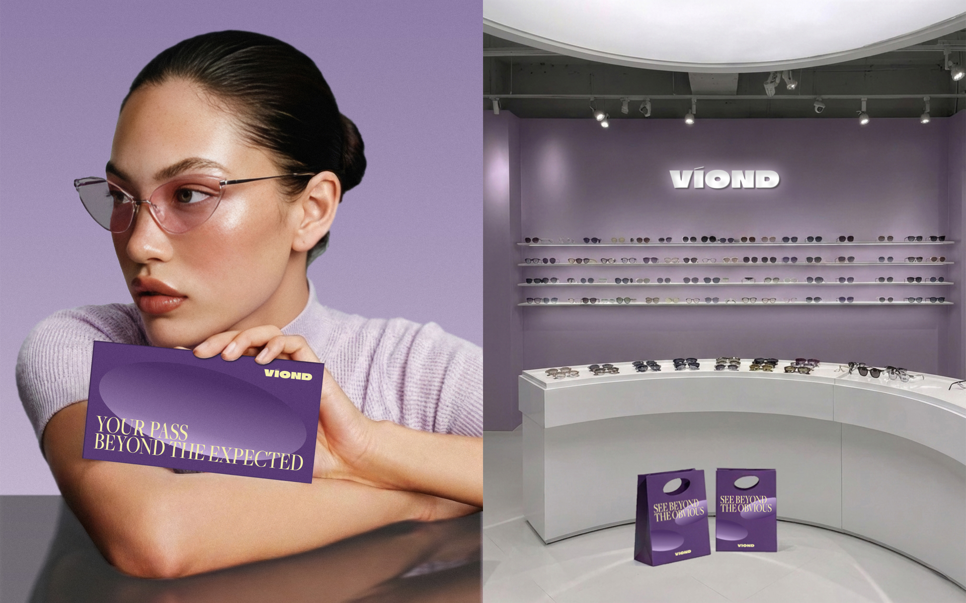 VIOND, брендинг для бренда оптики — Изображение №9 — Брендинг, Графика на Dprofile