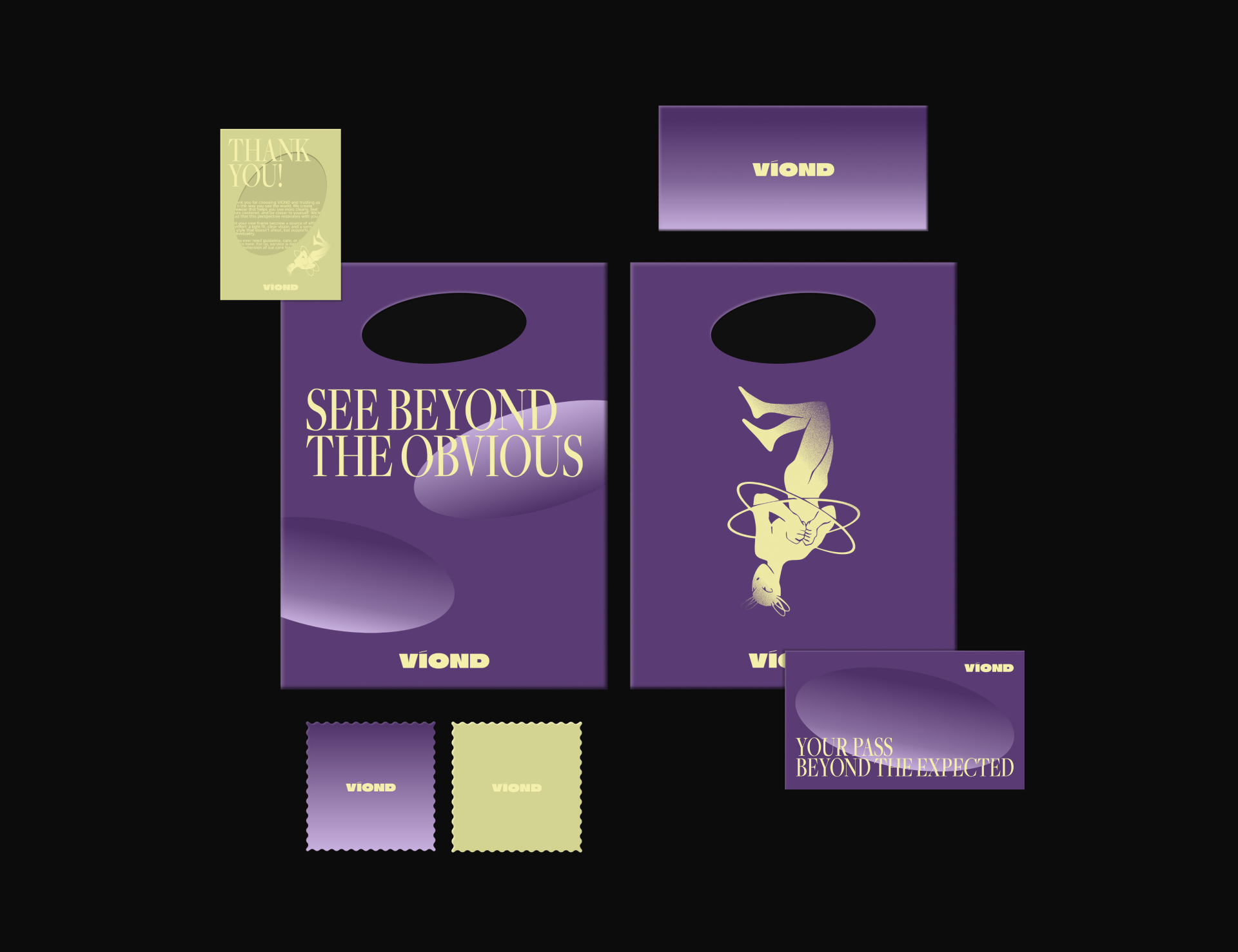 VIOND, брендинг для бренда оптики — Изображение №4 — Брендинг, Графика на Dprofile