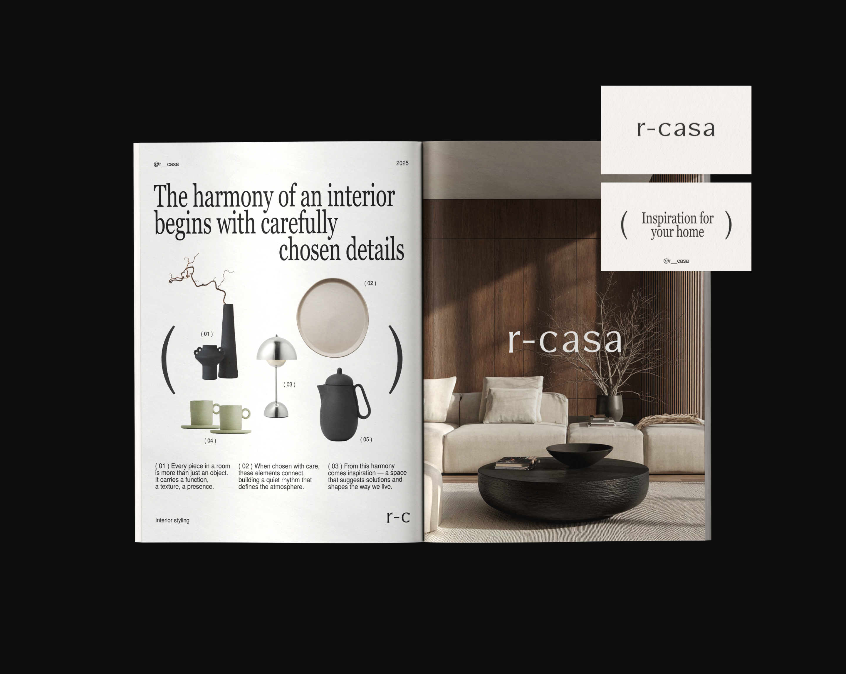 r-casa | дизайн интерьера, фирменный стиль — Изображение №11 — Брендинг, Графика на Dprofile