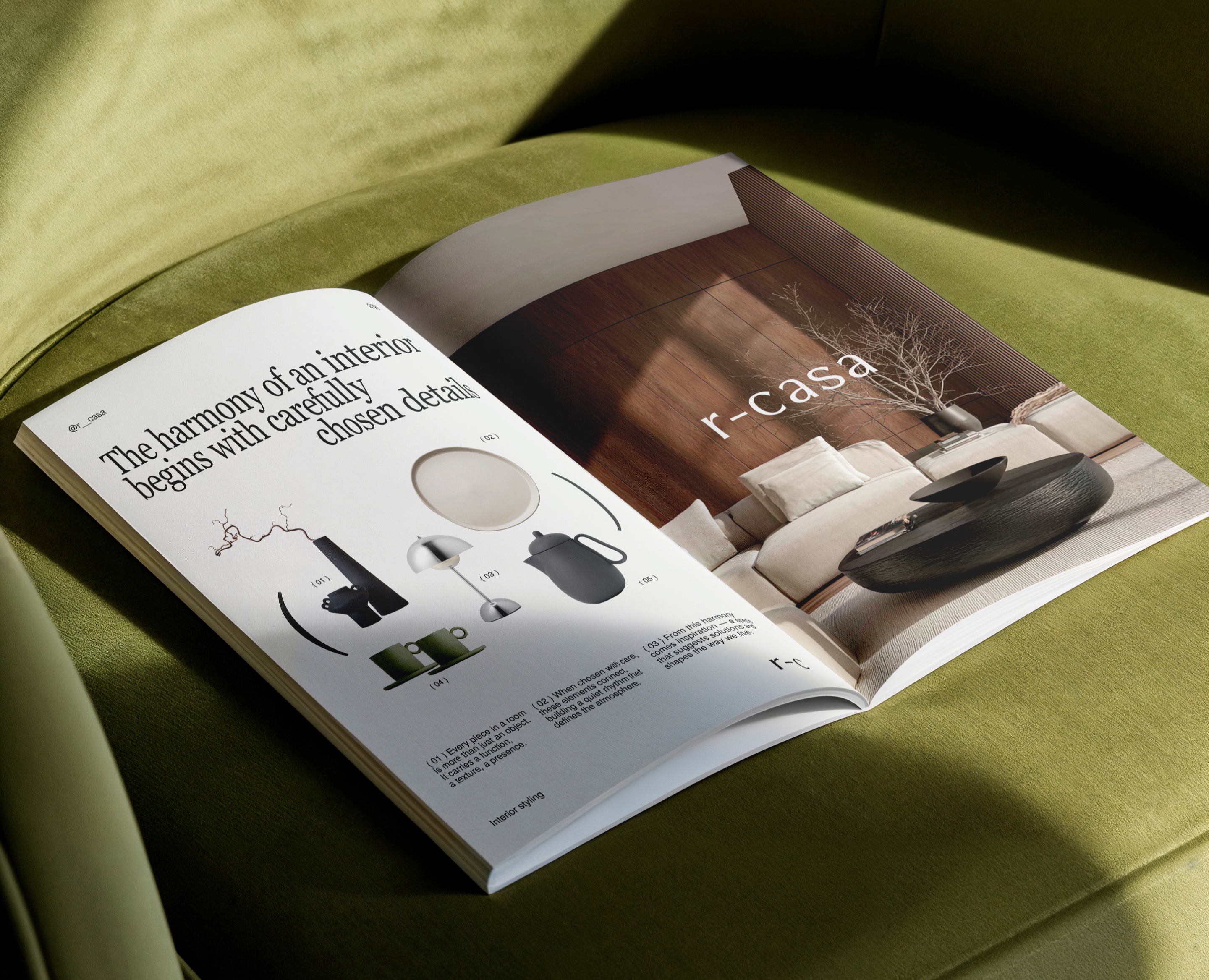 r-casa | дизайн интерьера, фирменный стиль на Dprofile