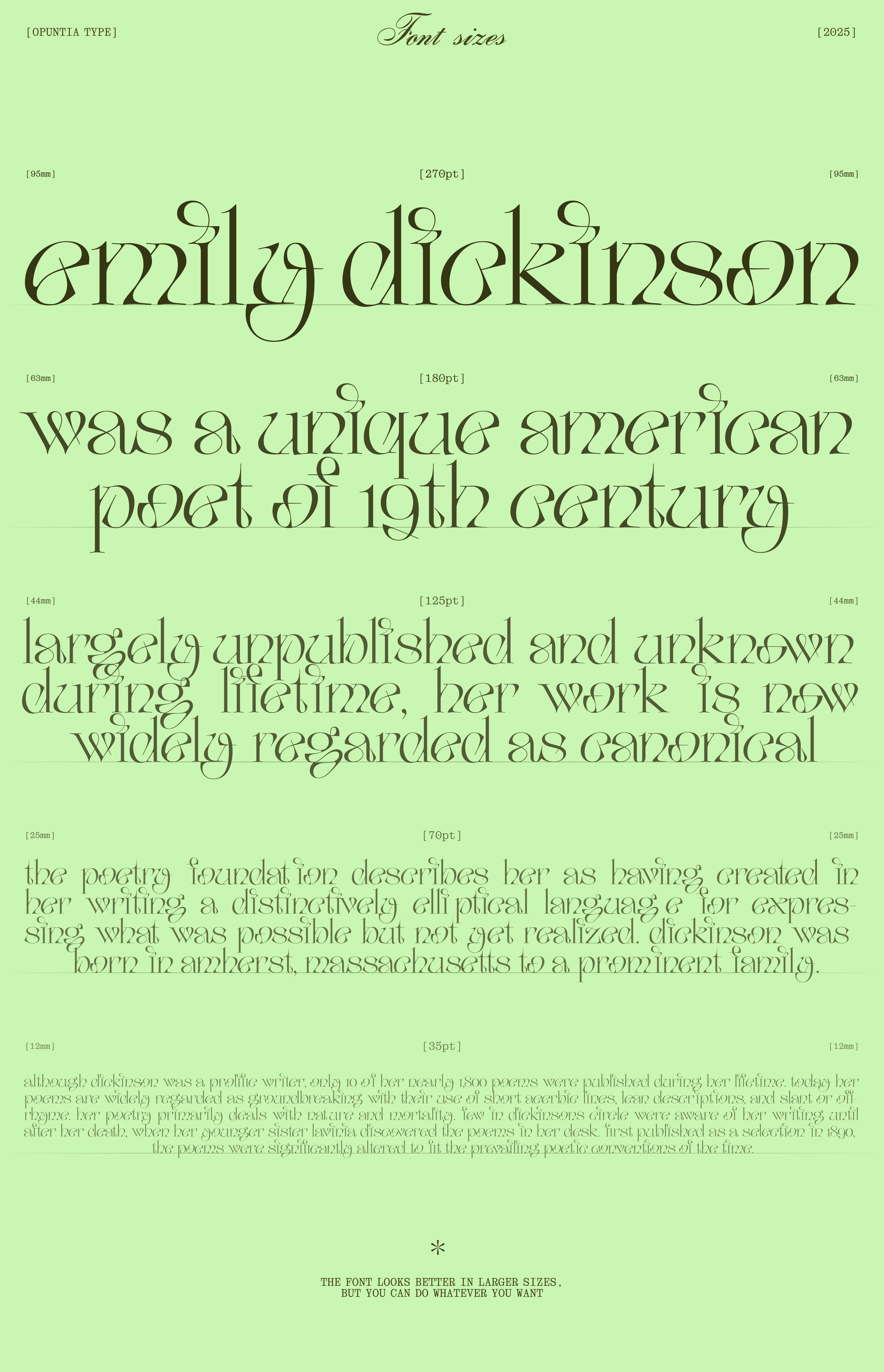 Opuntia display typeface | Cyrillic & Latin | Free font — Изображение №18 — Графика на Dprofile