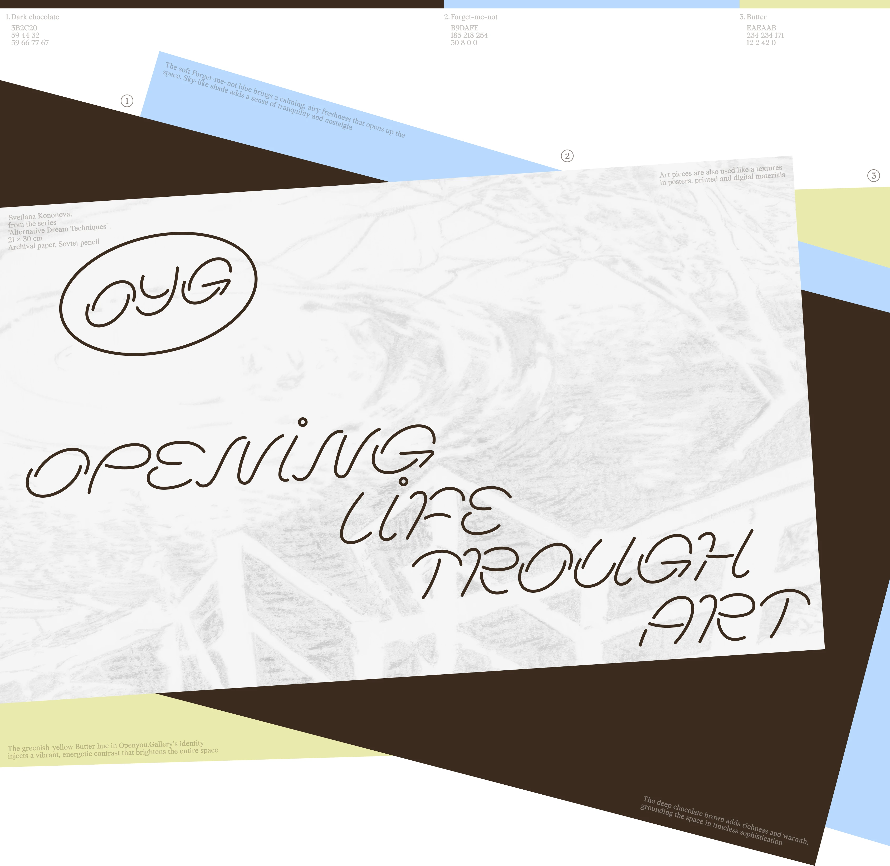 Openyou | Art gallery & cultural space brand identity — Изображение №2 — Брендинг на Dprofile