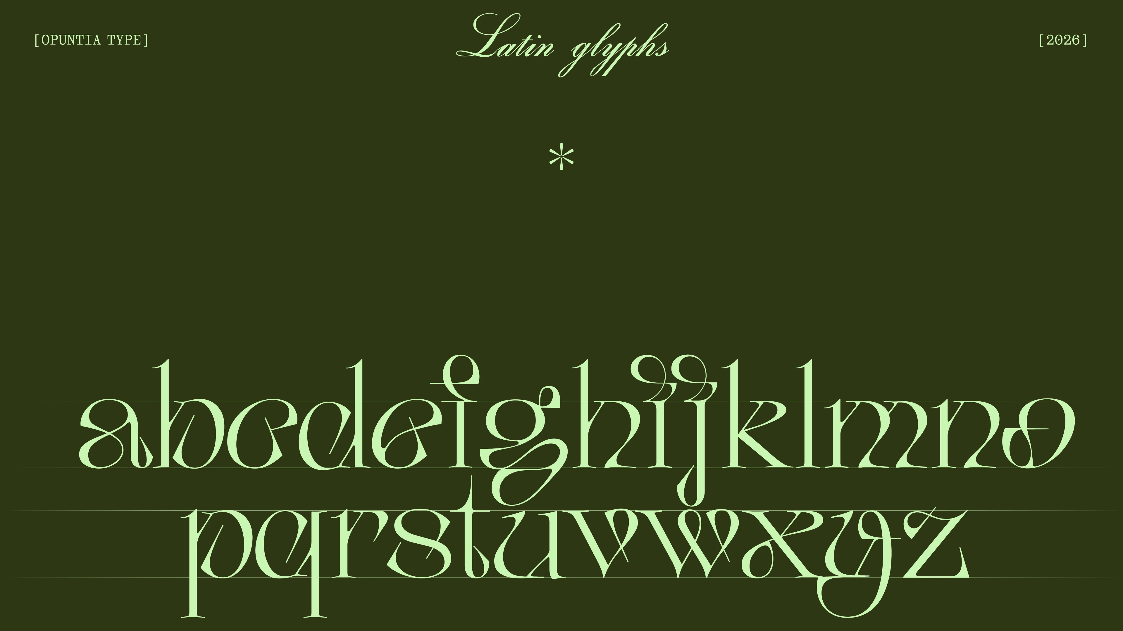Opuntia display typeface | Cyrillic & Latin | Free font — Изображение №1 — Графика на Dprofile